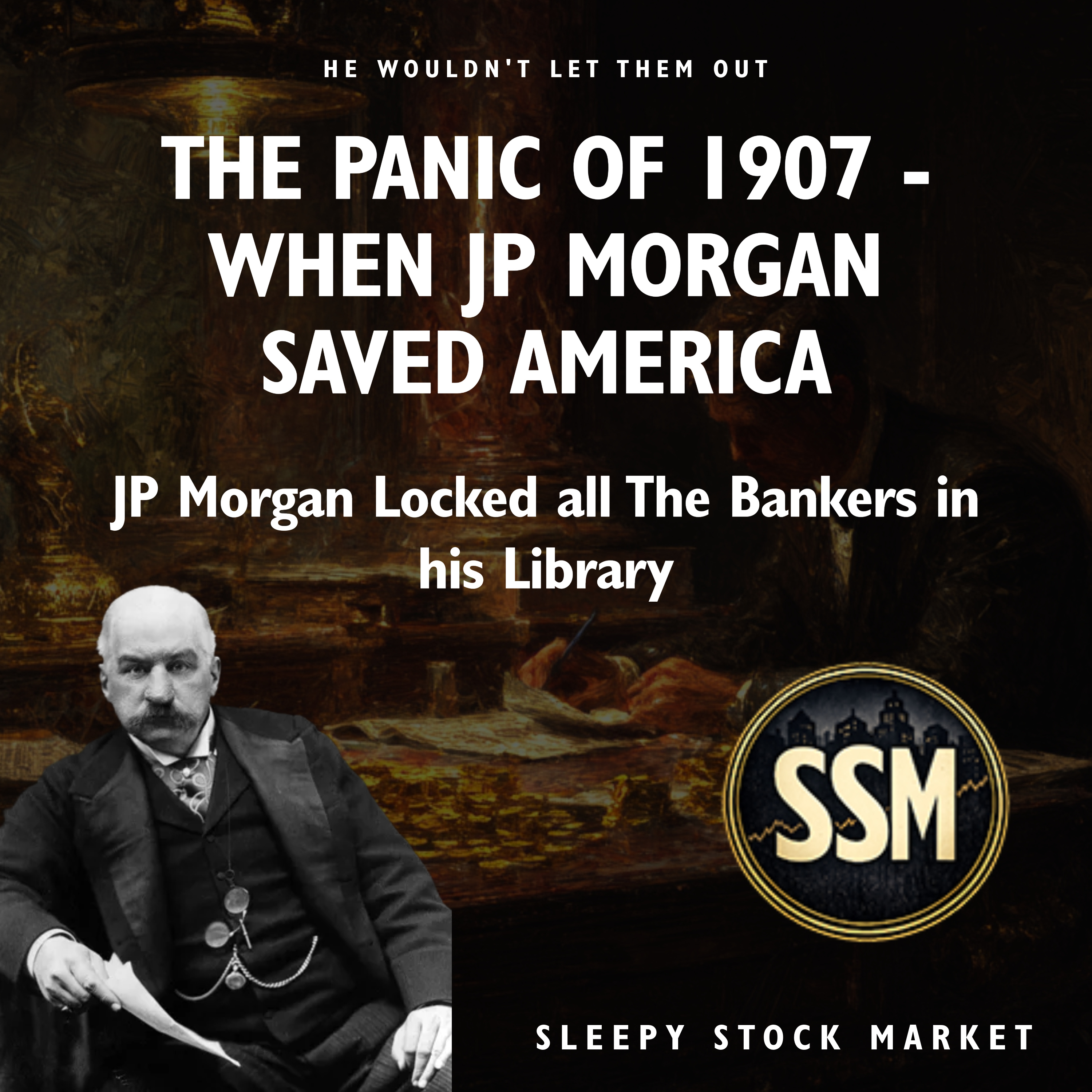 THE PANIC OF 1907 - WHEN JP MORGAN SAVED AMERICA episode artwork