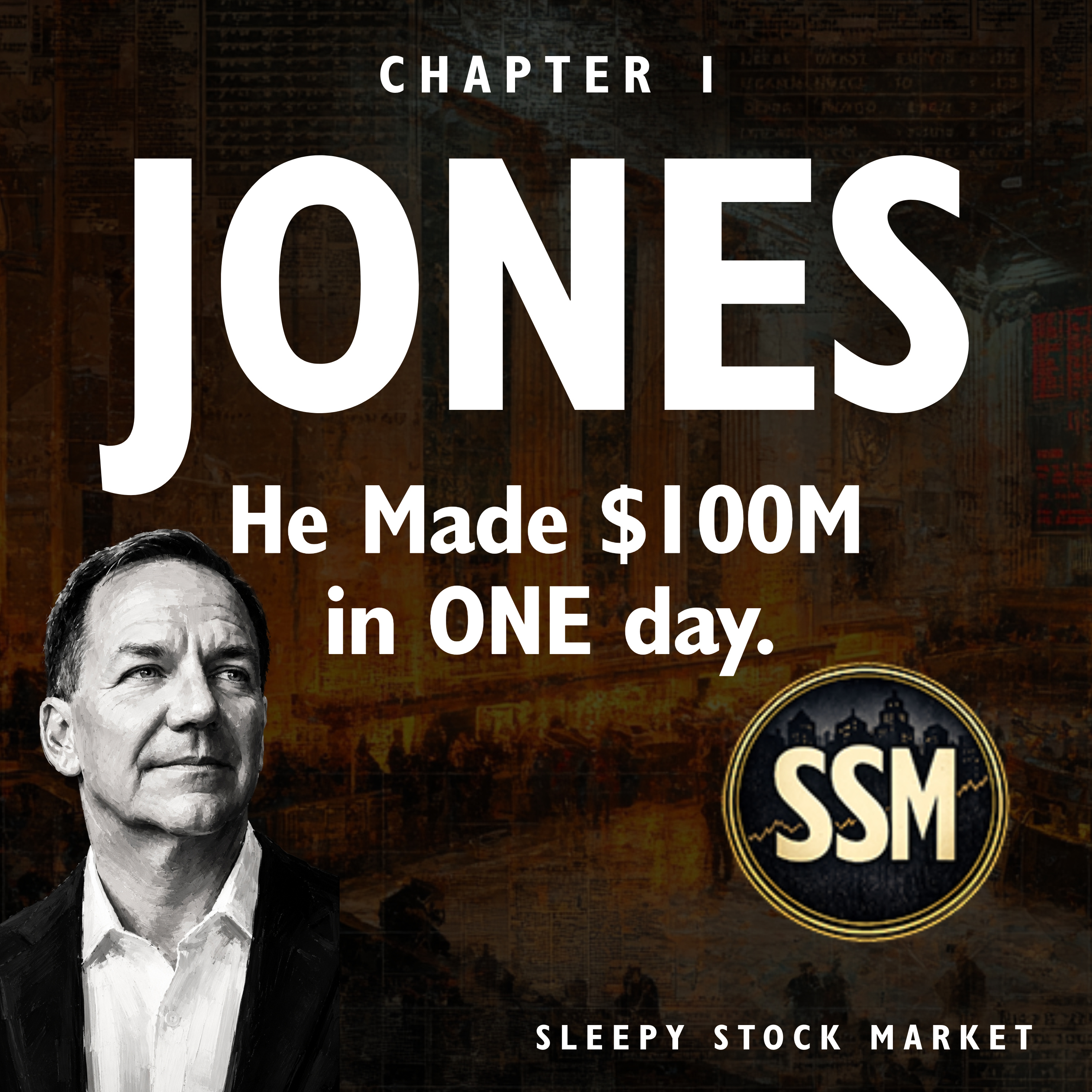 He Made $100M the Day the Markets Crashed - Paul Tudor Jones Chapter 1 episode artwork