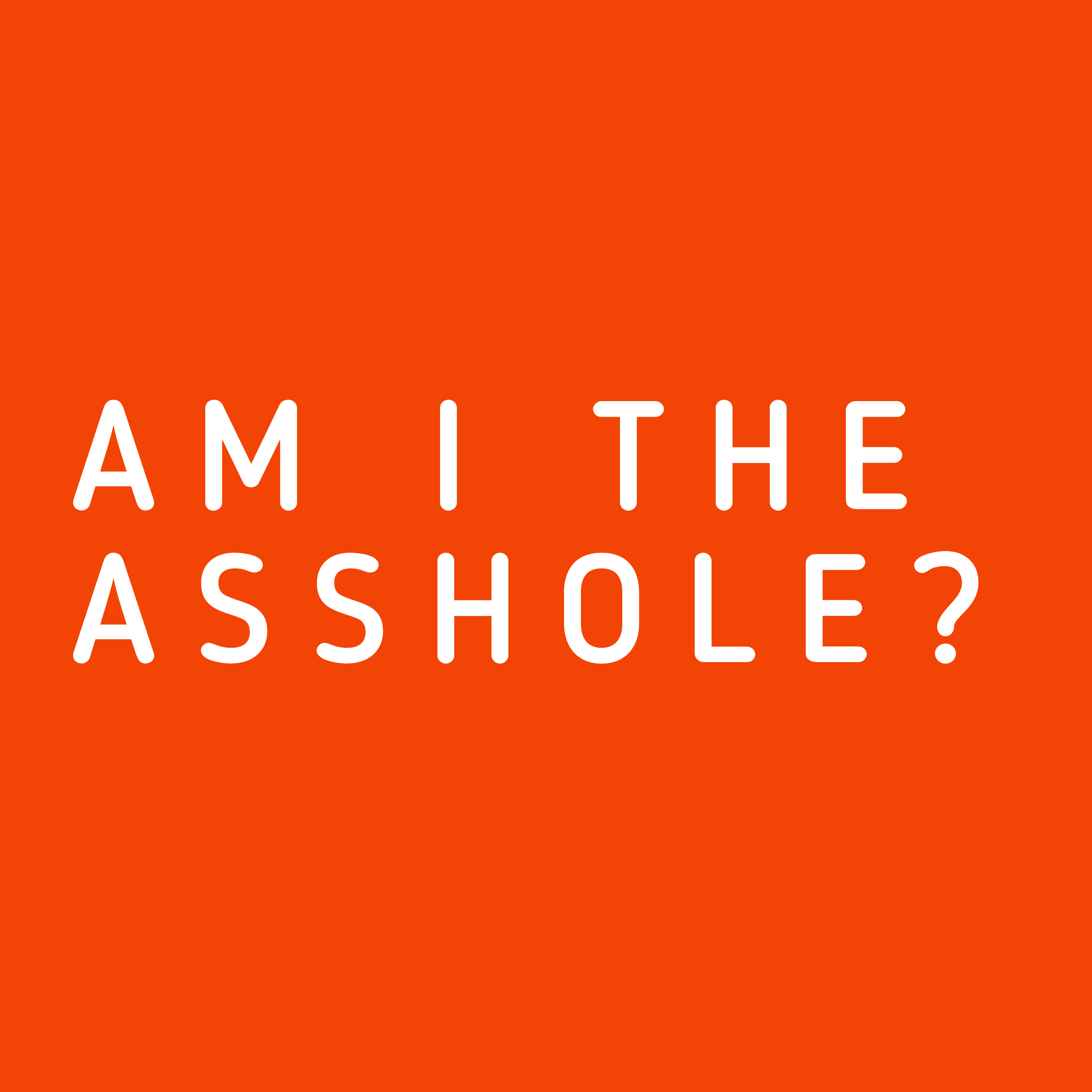 Am I The Asshole? episode artwork