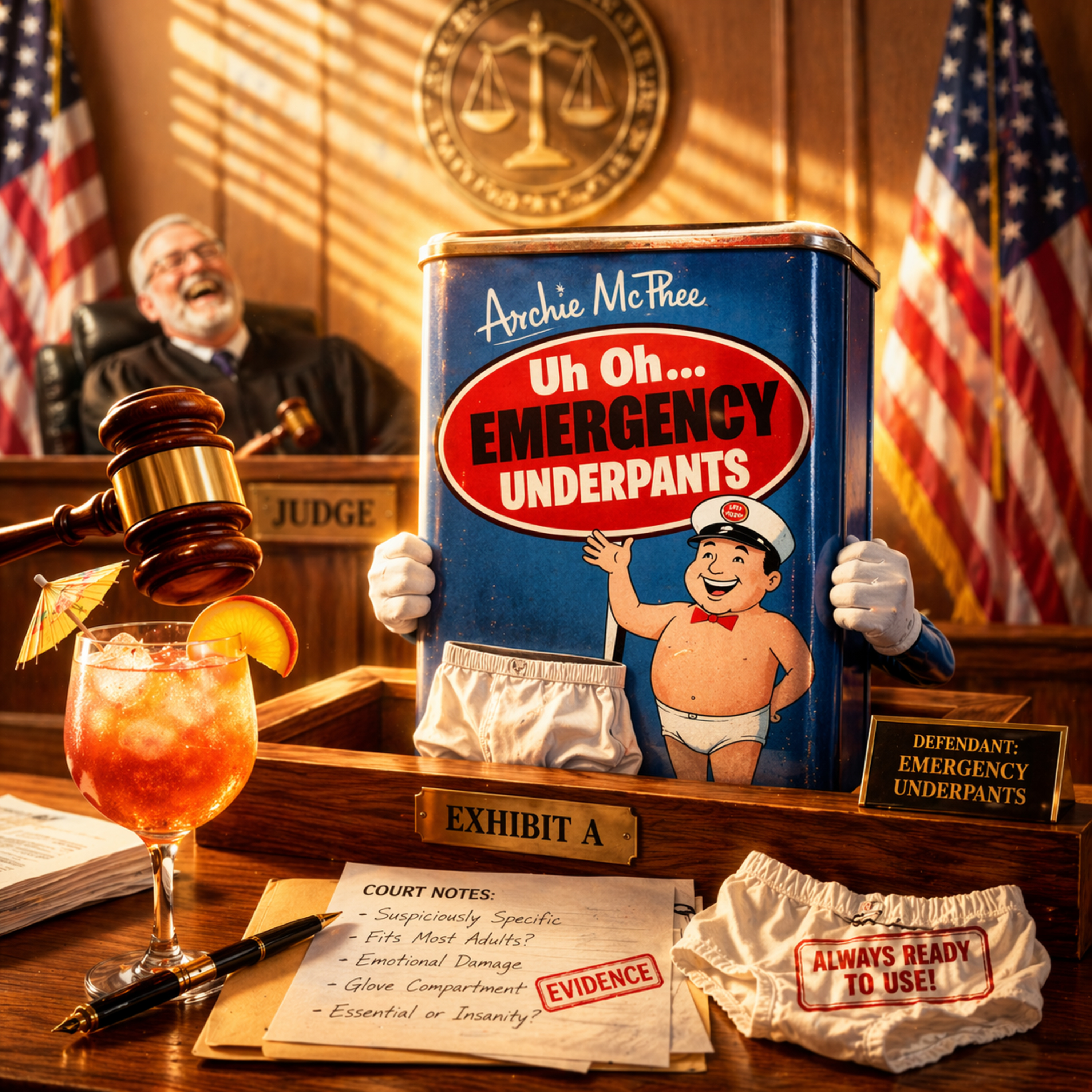 Emergency-Level Underwear episode artwork