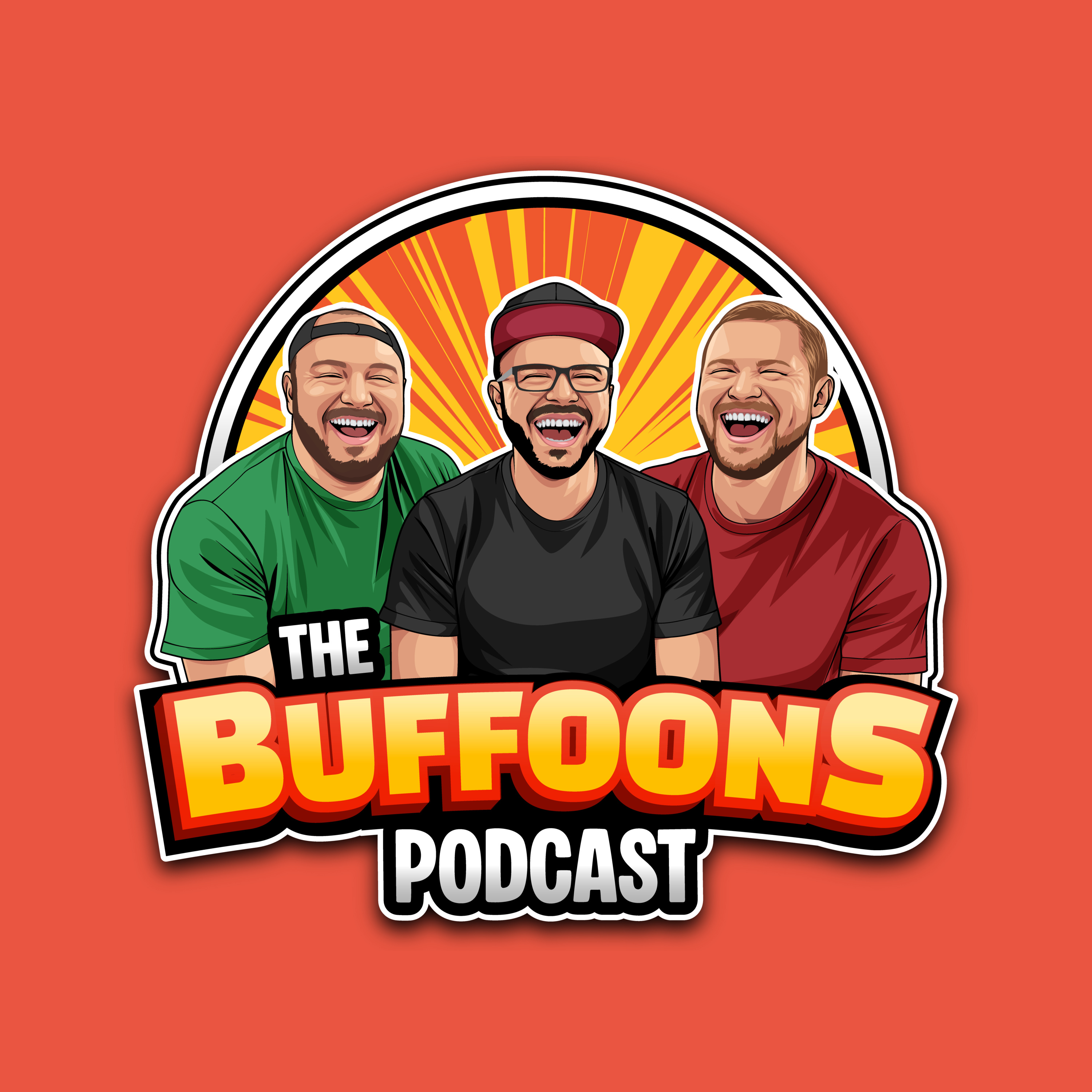 The Buffoons Podcast EP1 episode artwork