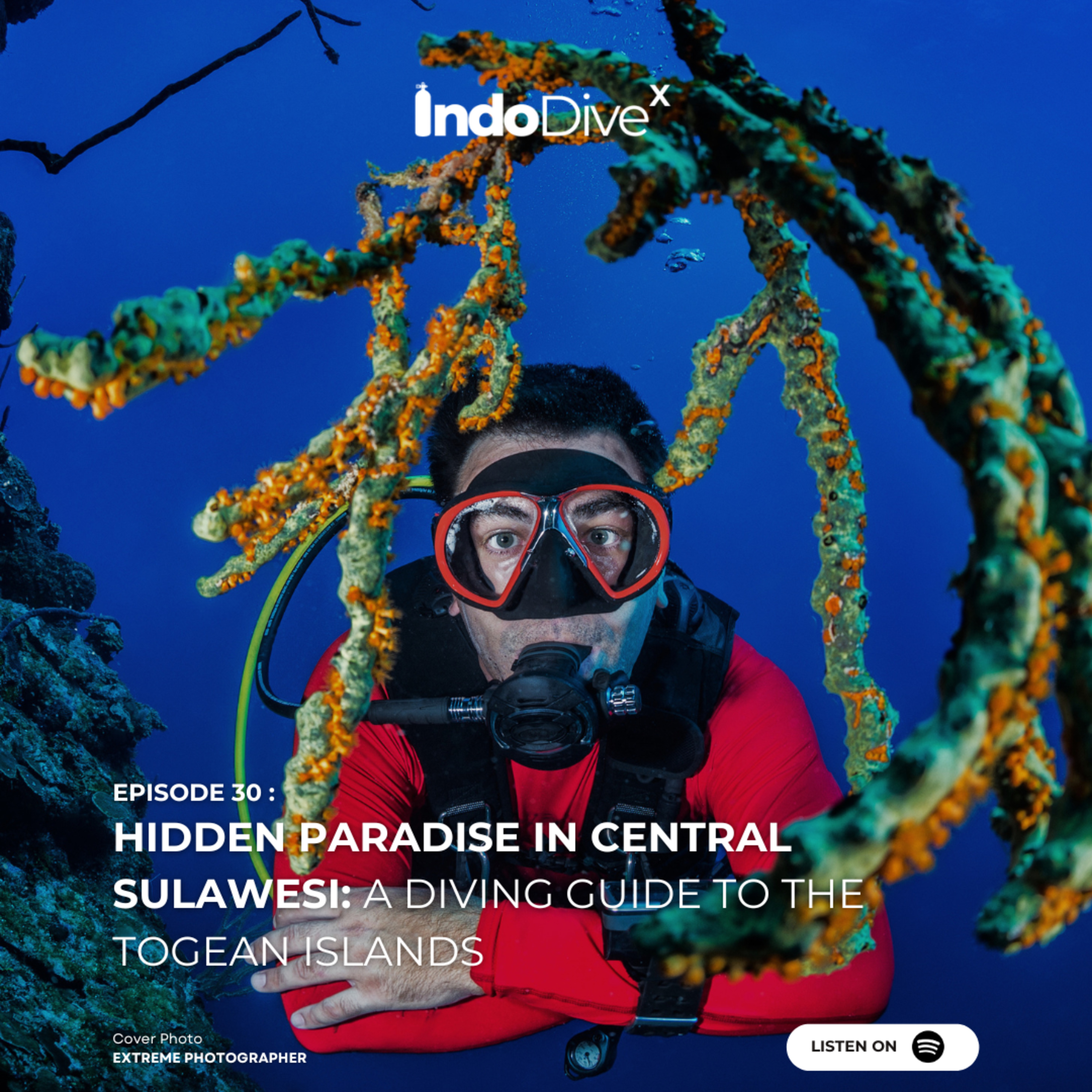 EPISODE 30 : Hidden Paradise in Central Sulawesi: A Diving Guide to the Togean Islands | IndoDiveX episode artwork