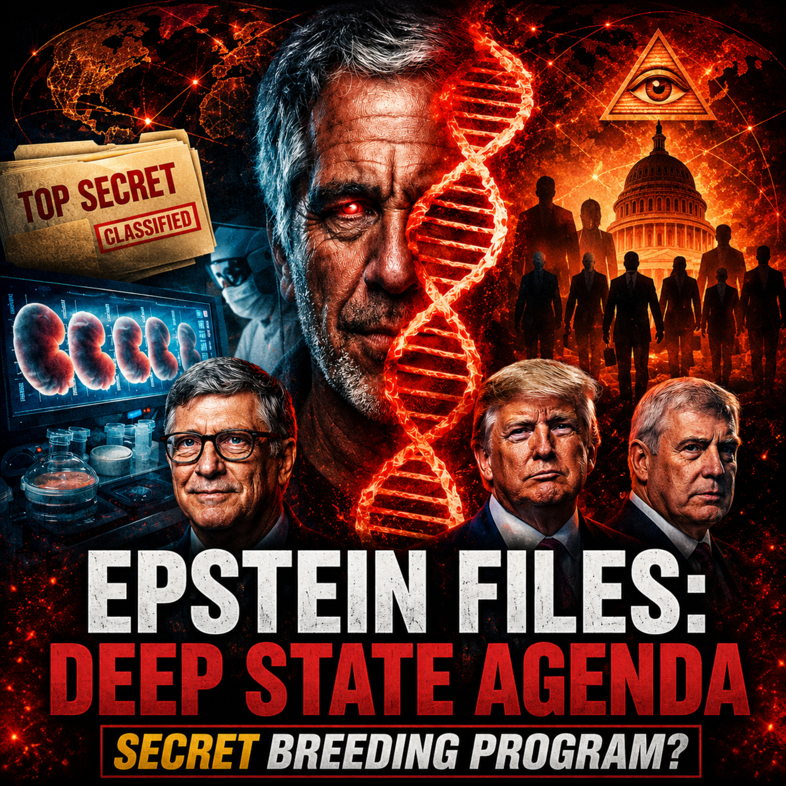 EPSTEIN FILES: The Deep State Agenda of Genetic Control to Engineer Humanity episode artwork