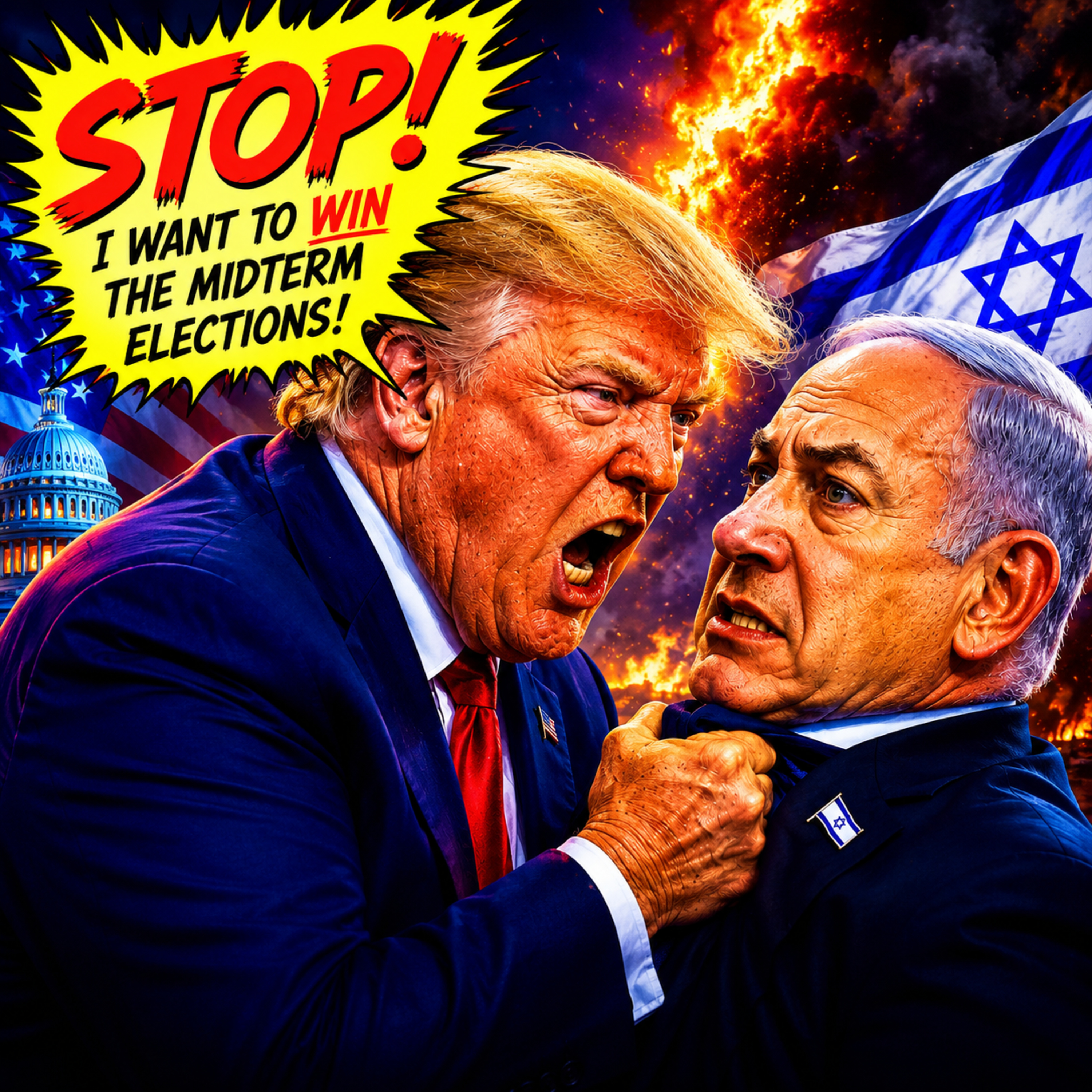 STOP! I Need to Win the Midterms!" — Inside Trump’s Bitter Showdown with Netanyahu episode artwork