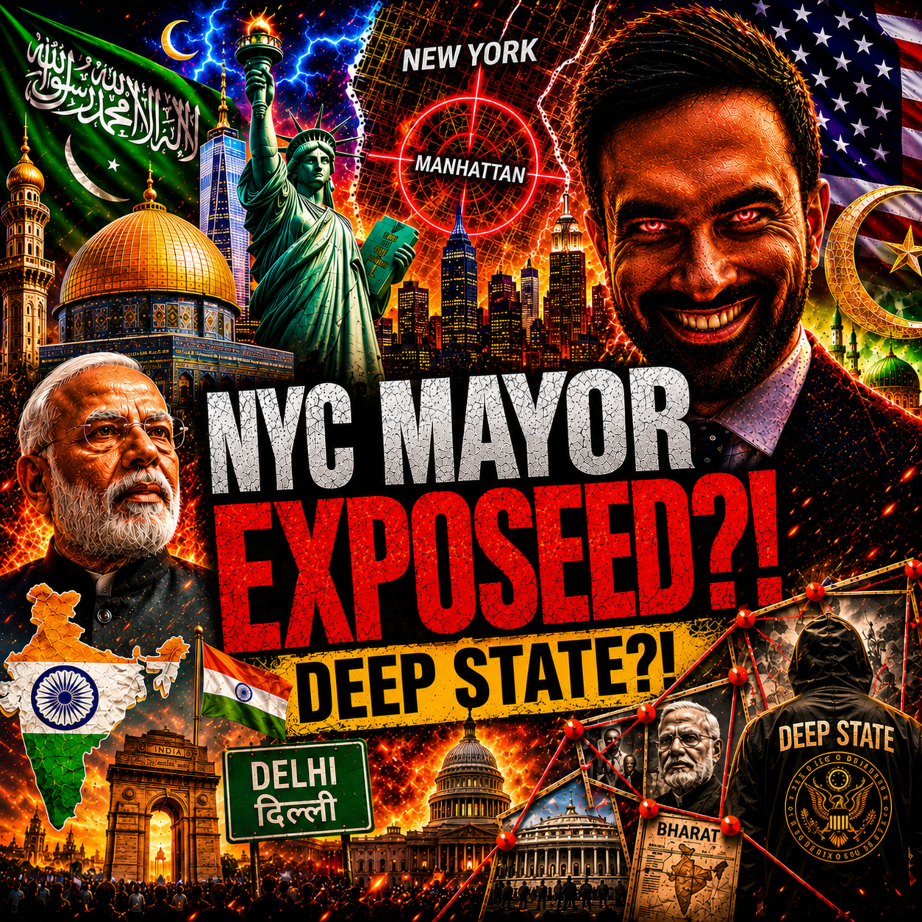 NYC MAYOR ZOHRAN MAMDANI, GEORGE SOROS AND THE ISLAMIC DEEP STATE EXPOSED! episode artwork