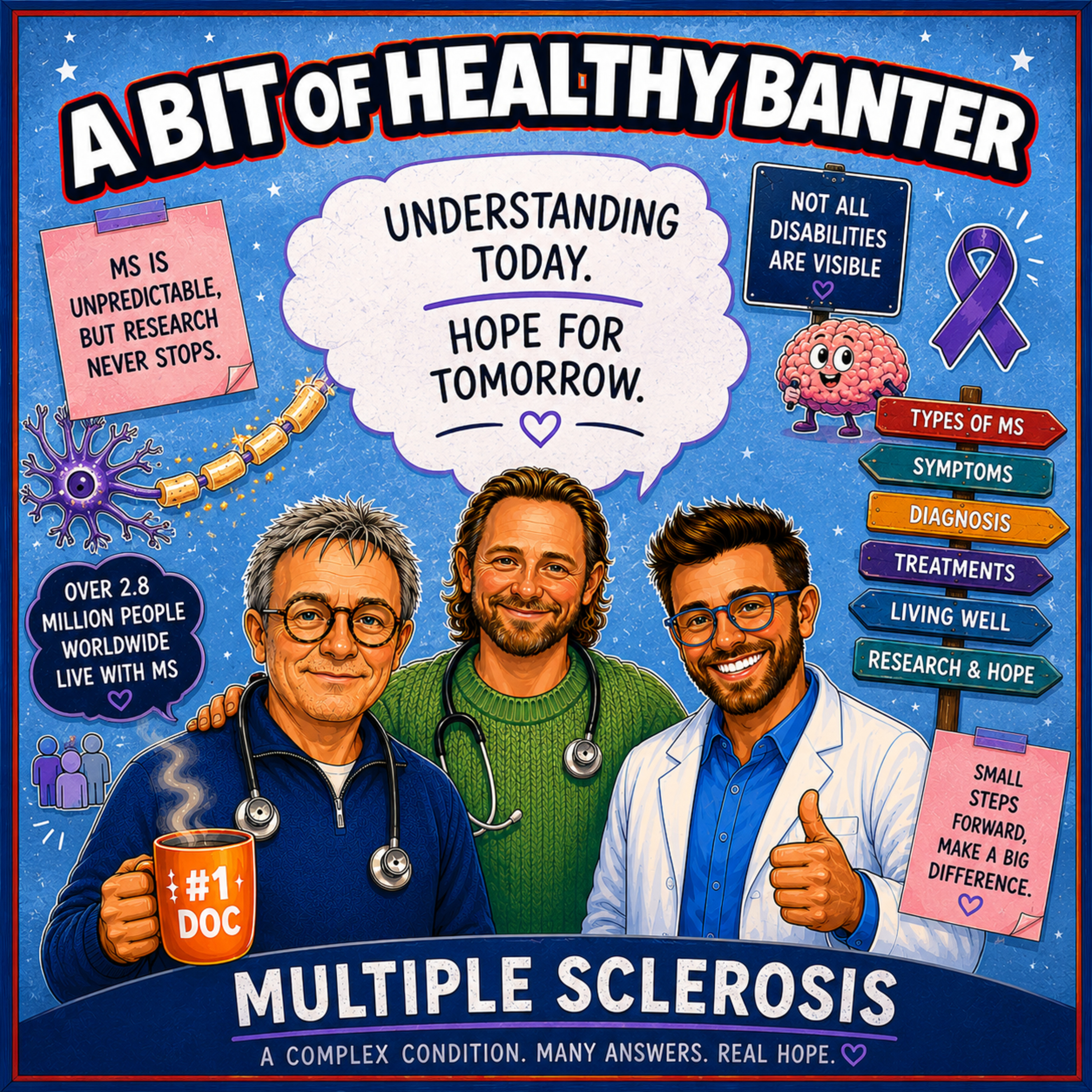 Brain Series 4: Multiple Sclerosis: When the Wi-Fi between brain and body gets patchy episode artwork