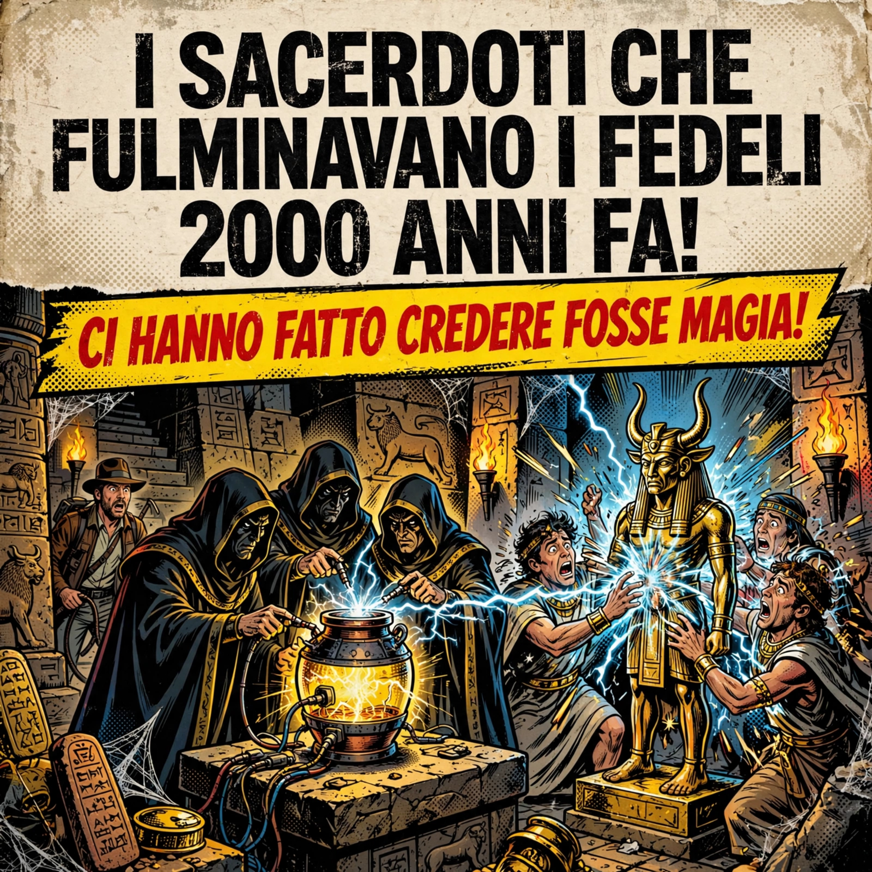 I SACERDOTI CHE FULMINAVANO I FEDELI - 2000 ANNI FA