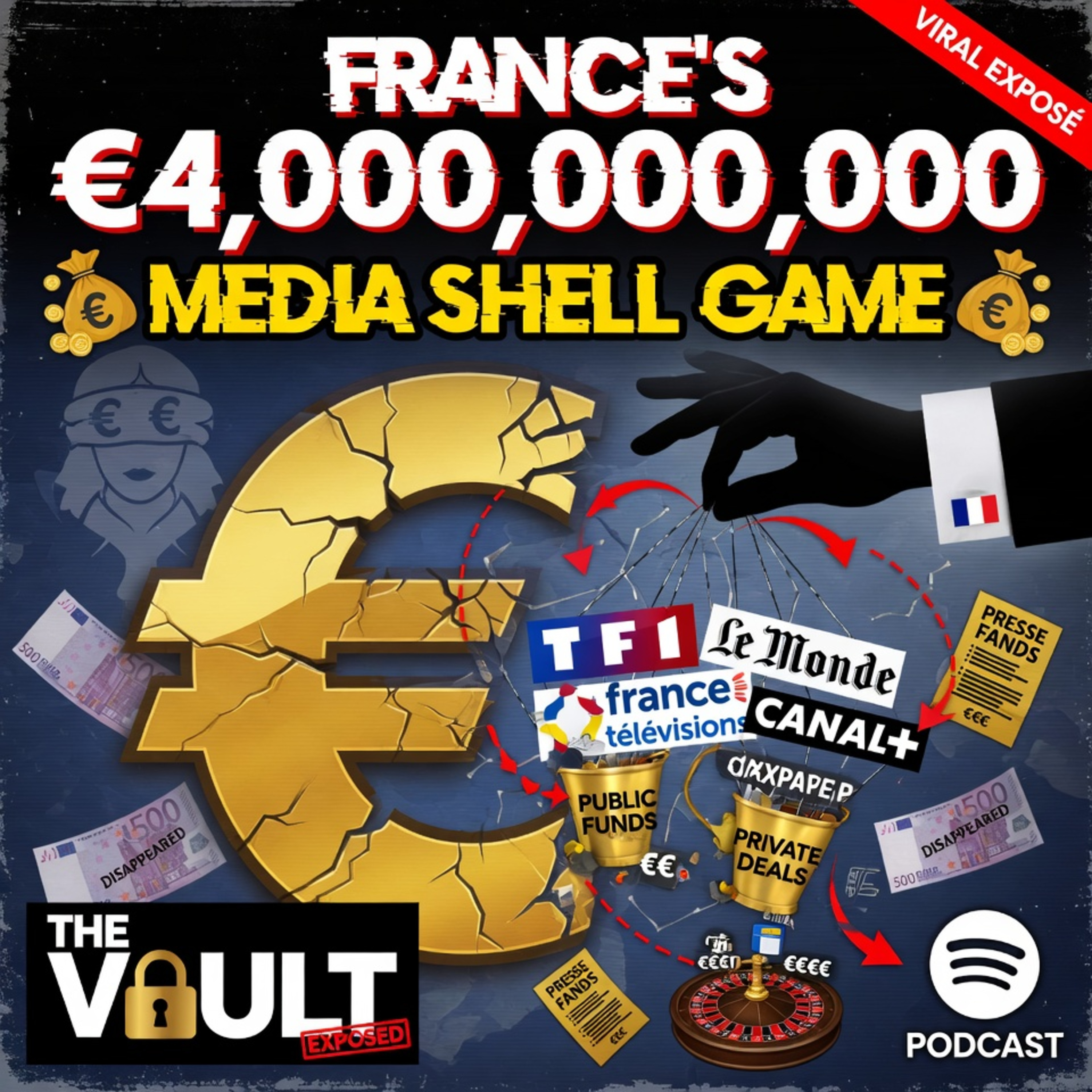 France's four billion euro media shell game episode artwork