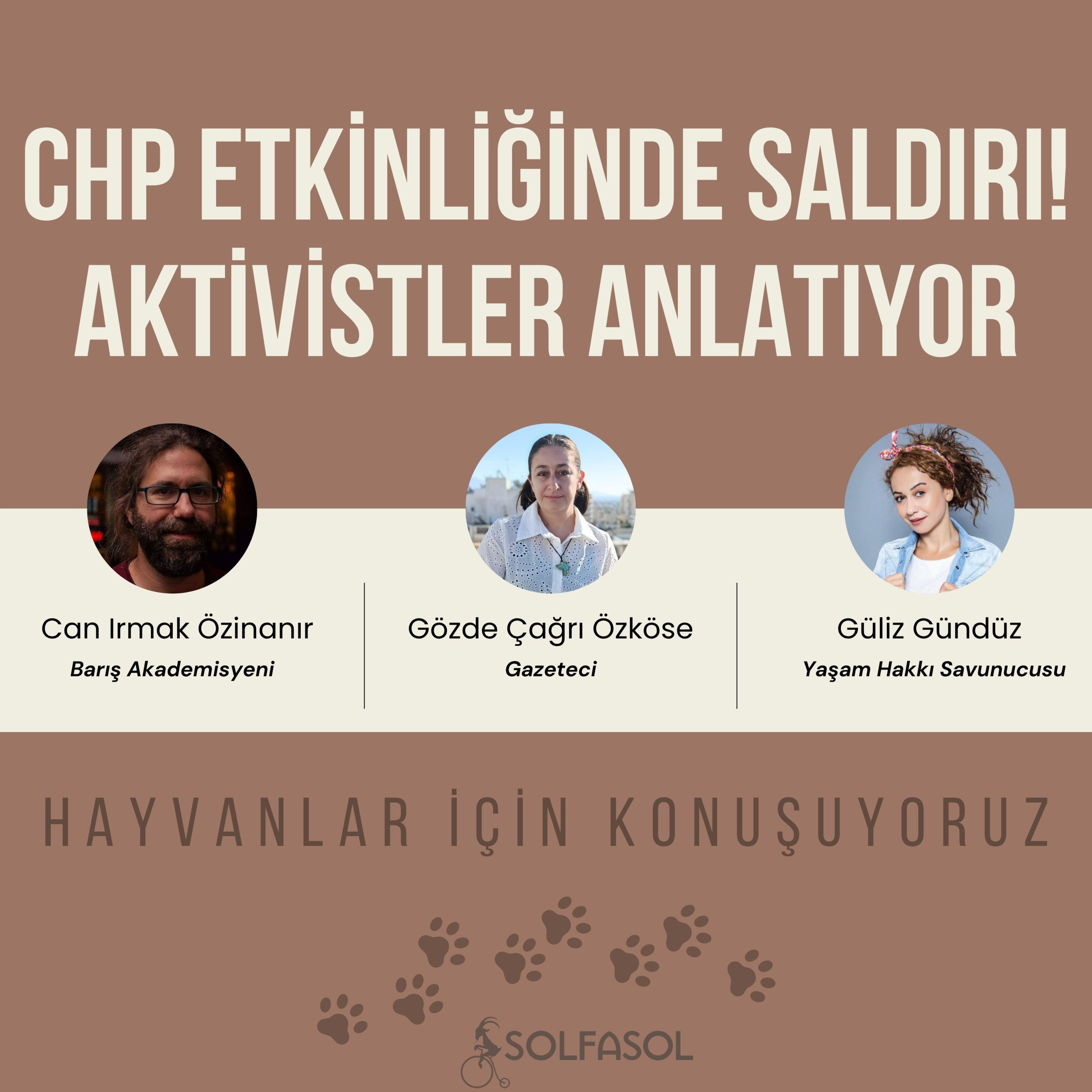CHP Etkinliğinde Aktivistlere Saldırı | Hayvanlar İçin Konuşuyoruz episode artwork