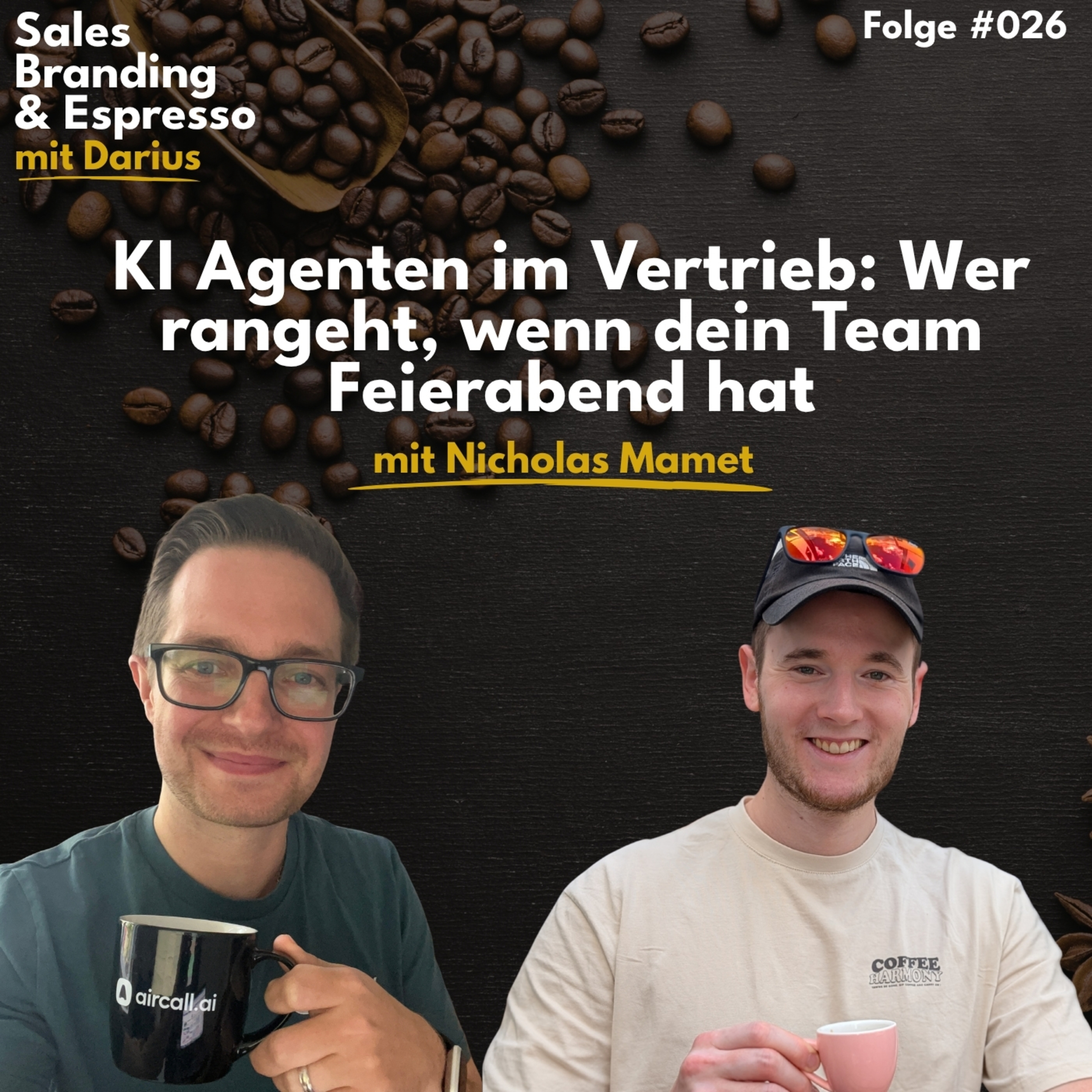 #026 KI Agenten im Vertrieb: Wer rangeht, wenn dein Team im Feierabend ist | mit Nicholas Mamet