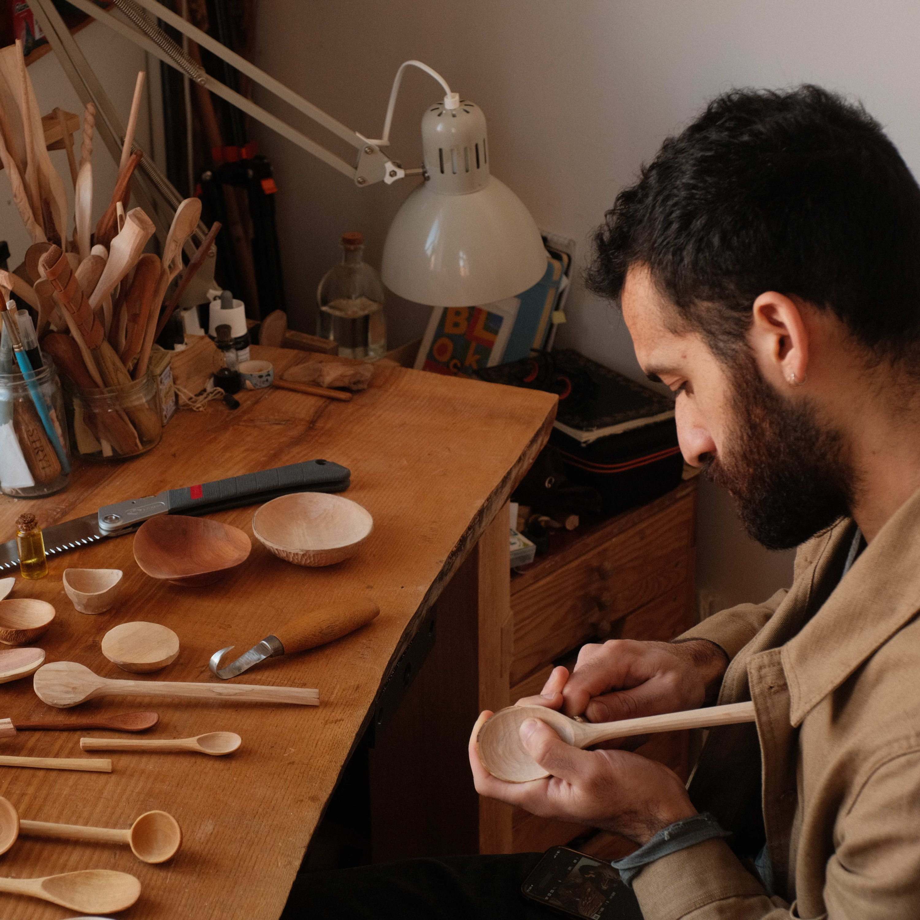 7. Nadav Ben Shlomo - Woodcarver (@nbs_artnwood) episode artwork
