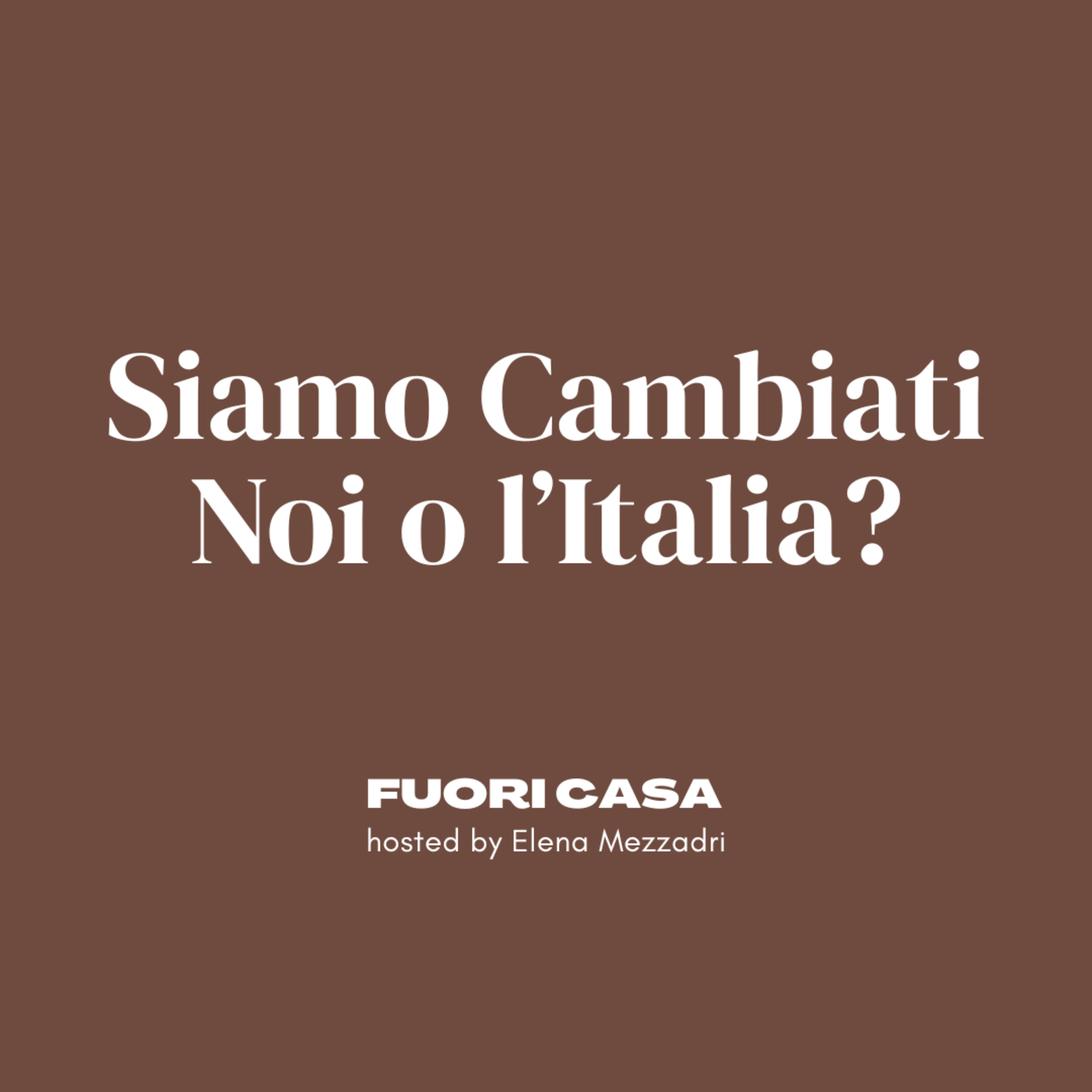 9. Cosa succede quando provi a tornare in Italia dopo anni all’estero? | con Virginia Soana