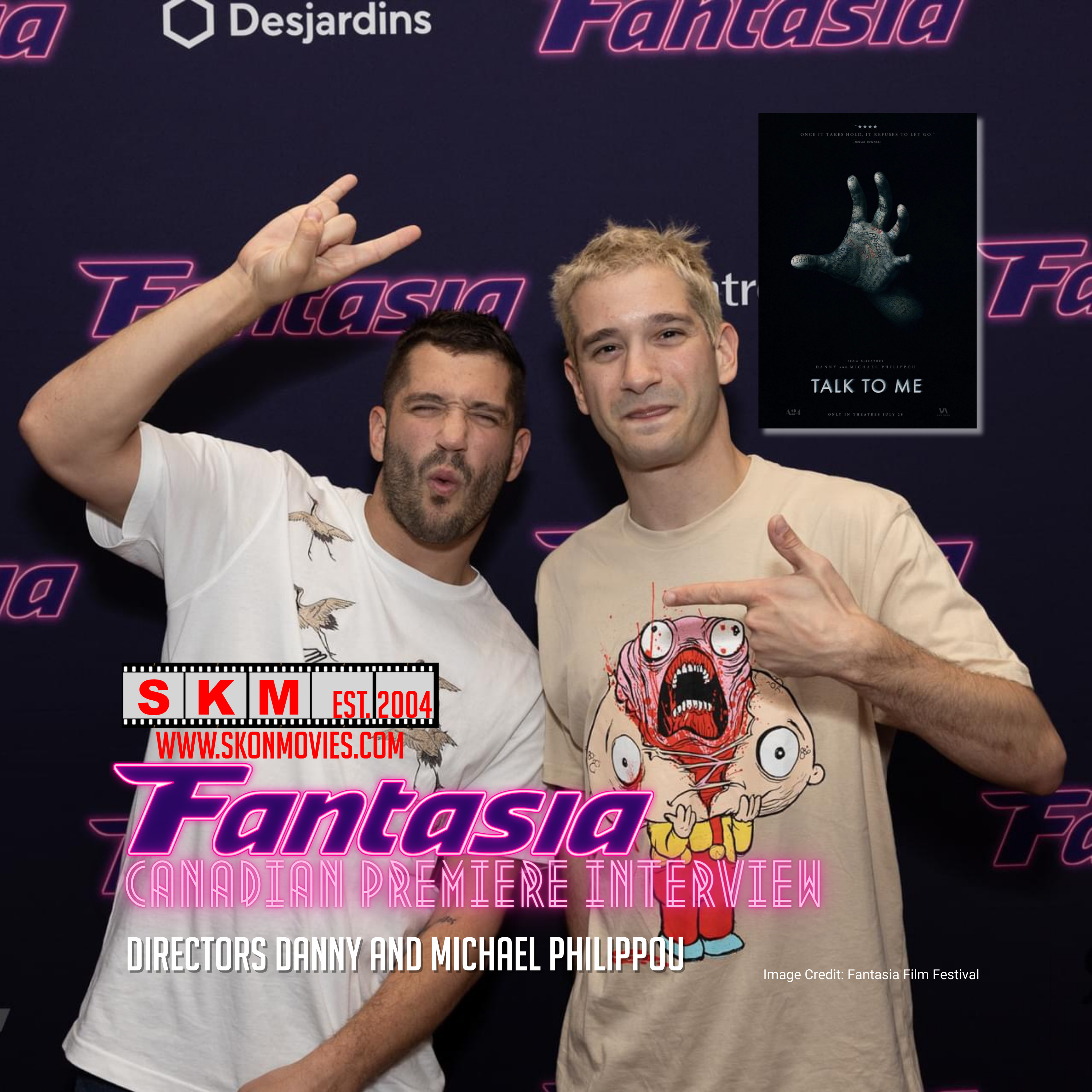 Fantasia 2023 – Talk to Me Canadian Premiere Interview with Directors Danny and Michael Philippou episode artwork