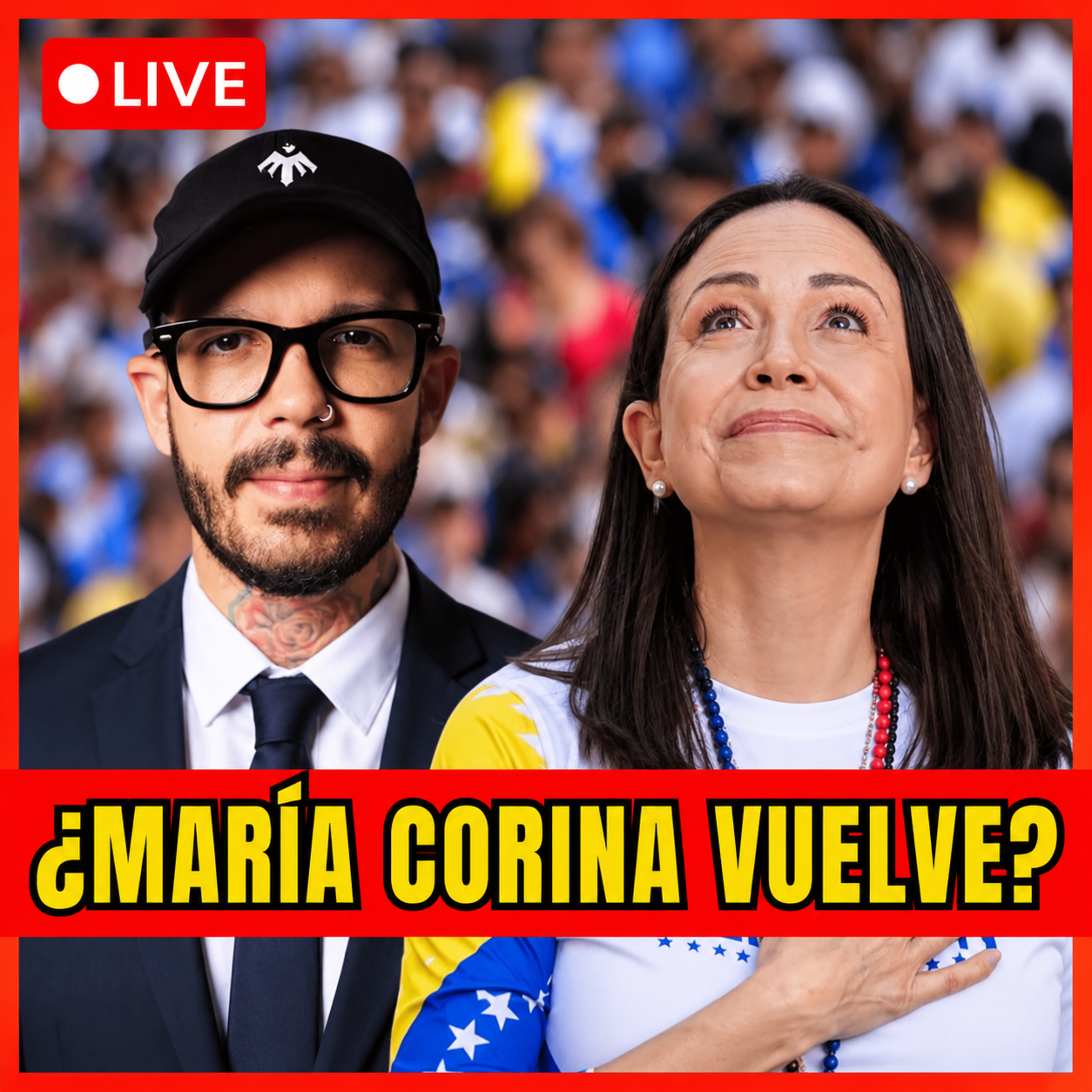 🔴 EN VIVO | VENEZUELA: WASHINGTON REACCIONA ANTE LA GENTE ¿MARÍA CORINA MACHADO VUELVE?