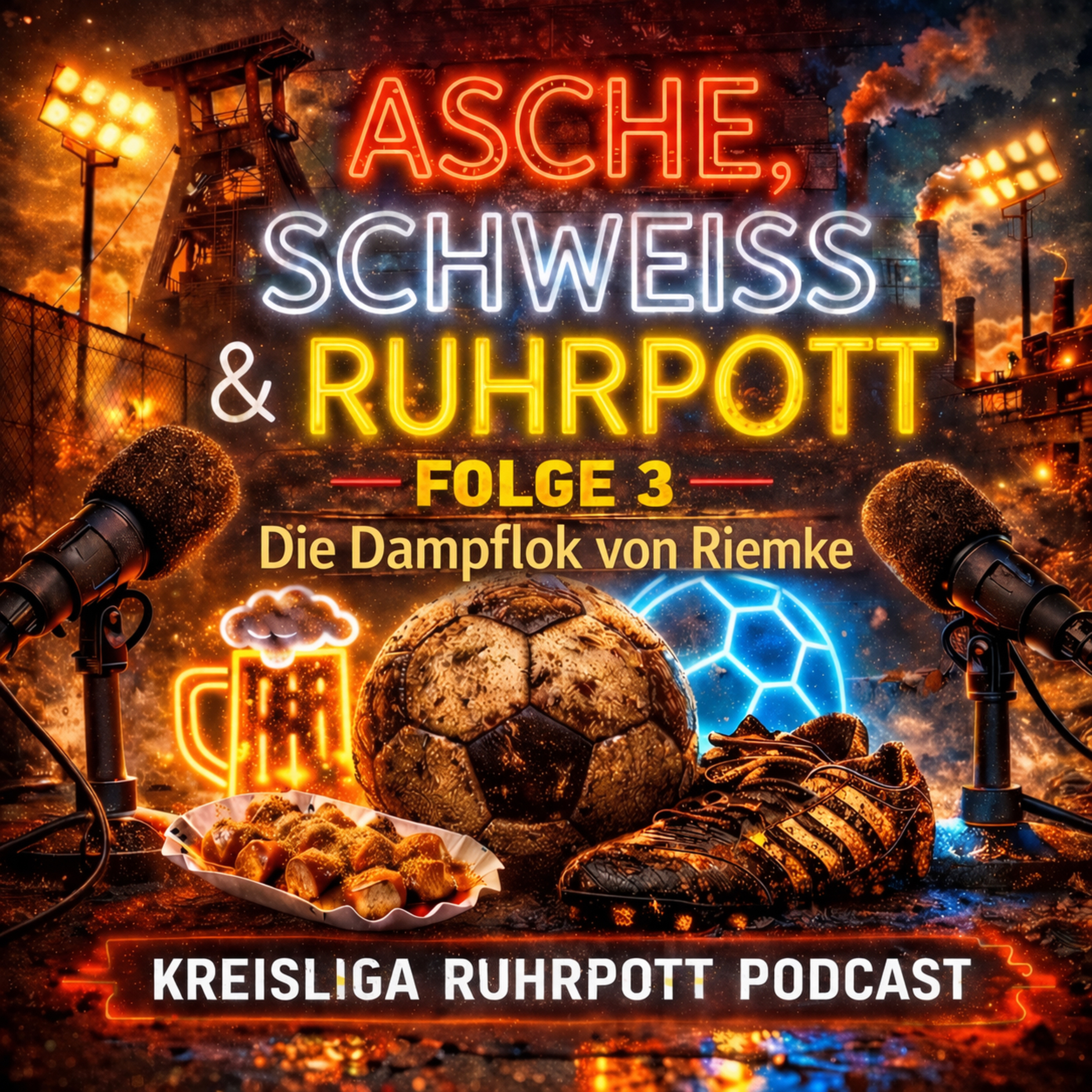 Die Dampflok von Riemke