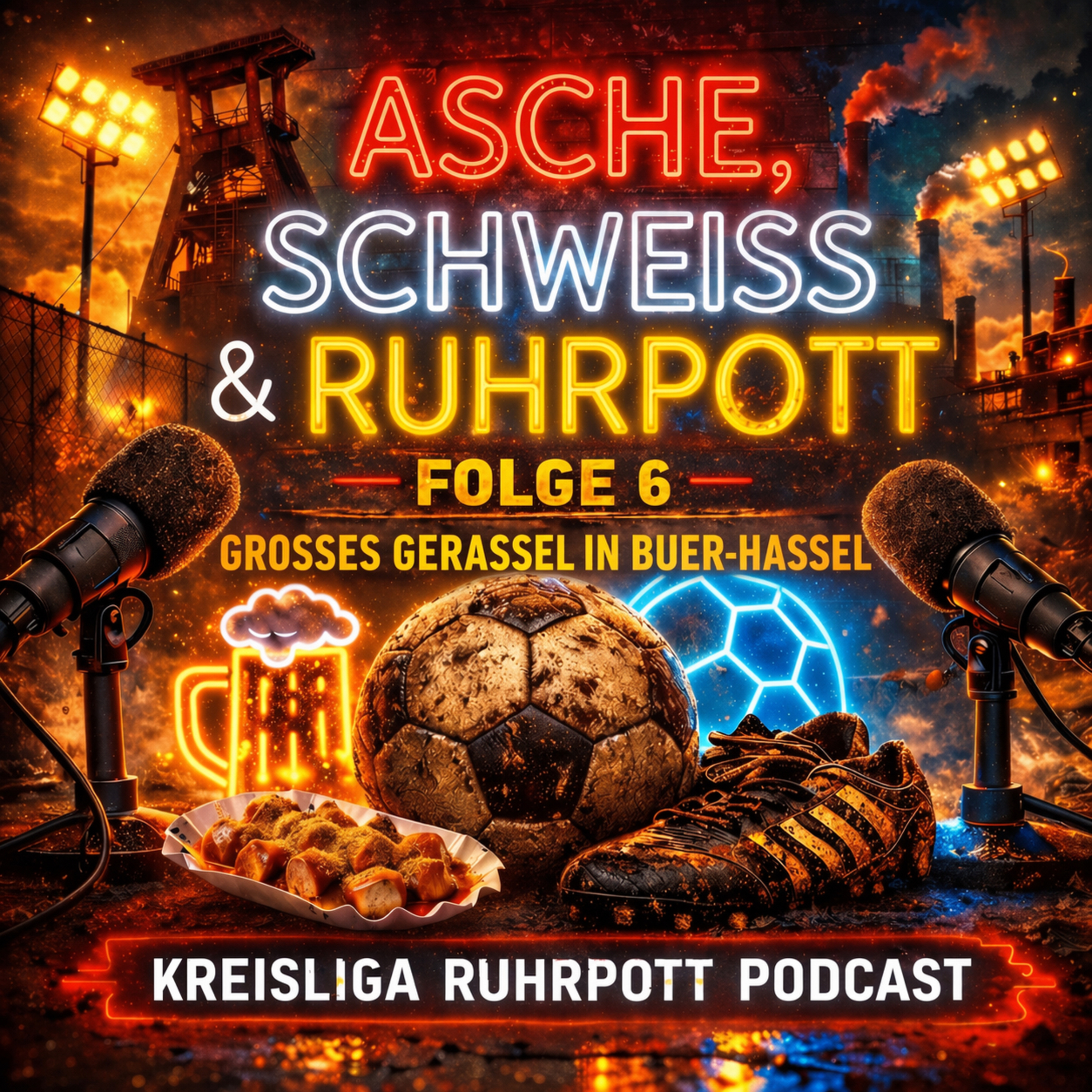Grosses Gerassel in Buer-Hassel