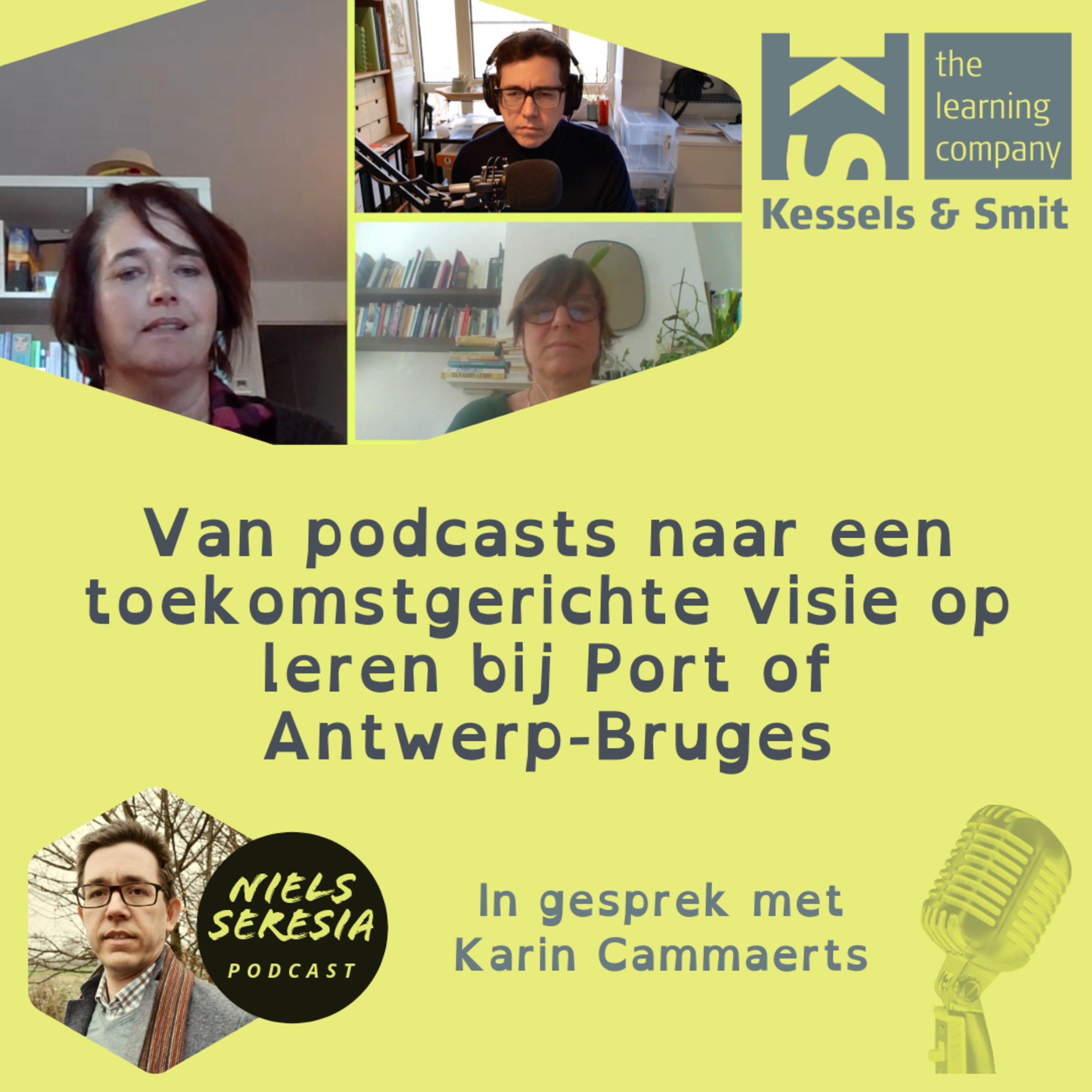 Van podcasts naar een toekomstgerichte visie op leren bij Port of Antwerp-Bruges  episode artwork