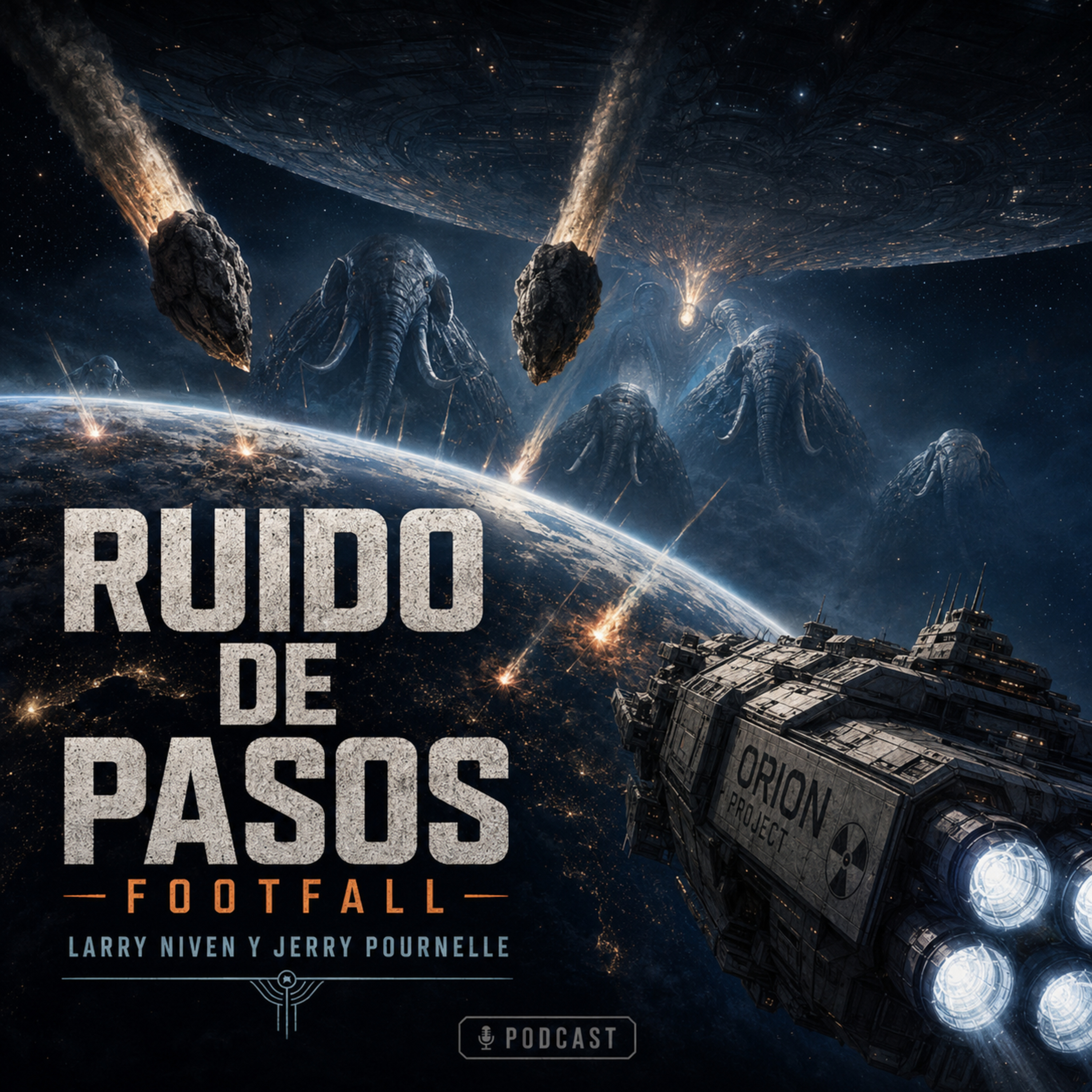 Elefantes espaciales contra naves de propulsión nuclear episode artwork