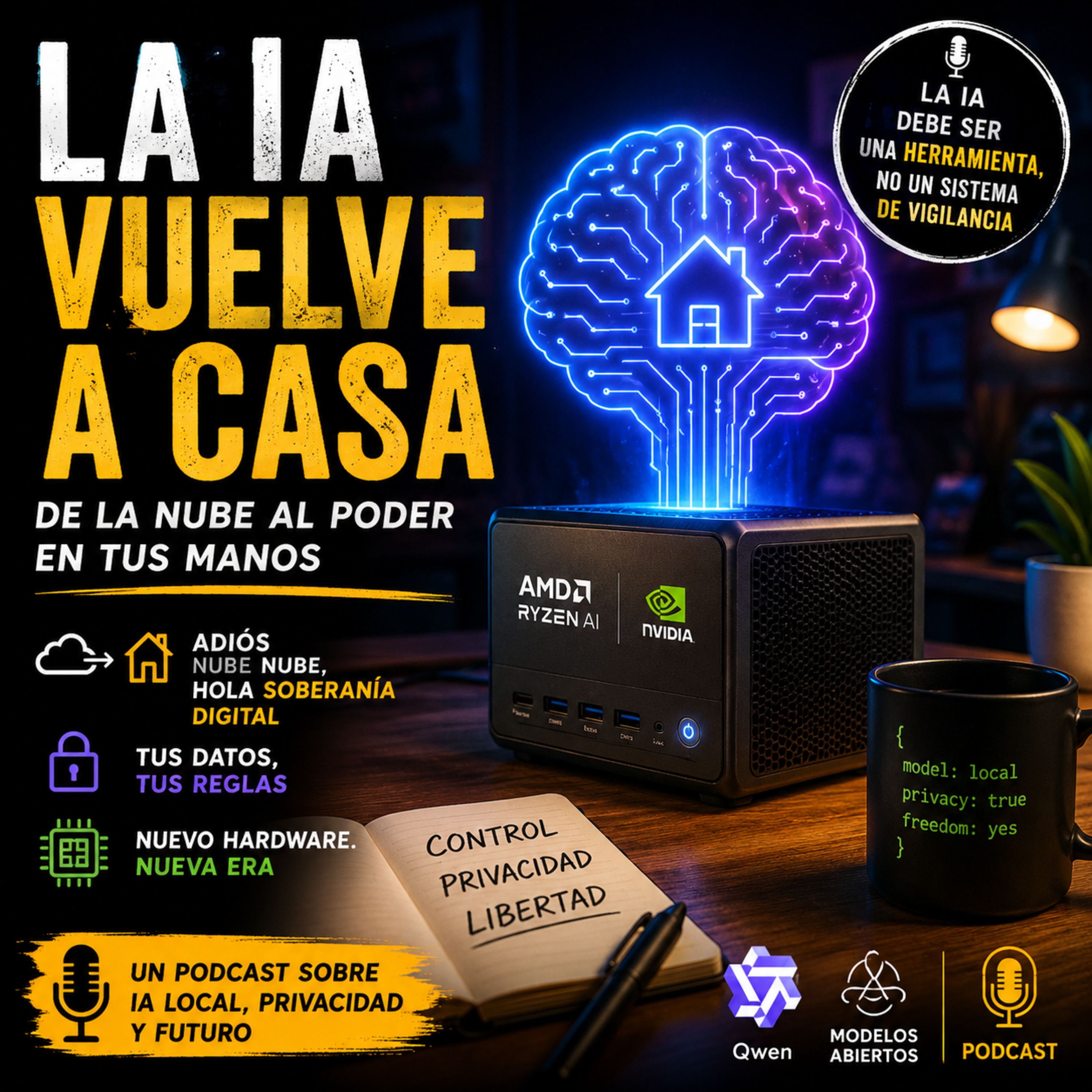 Tu propia IA potente sin pagar suscripciones episode artwork