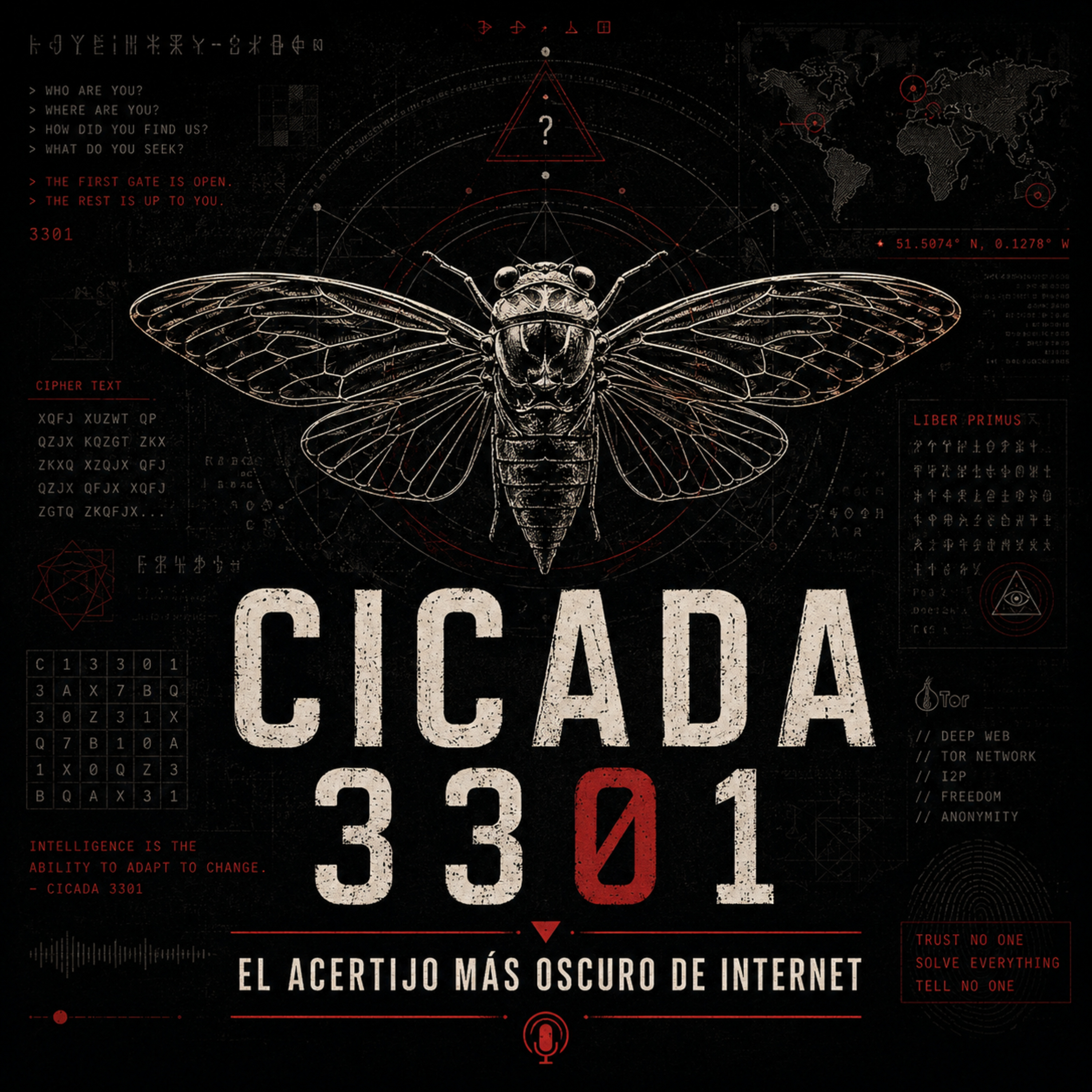 Cicada 3301: el acertijo más oscuro de internet episode artwork