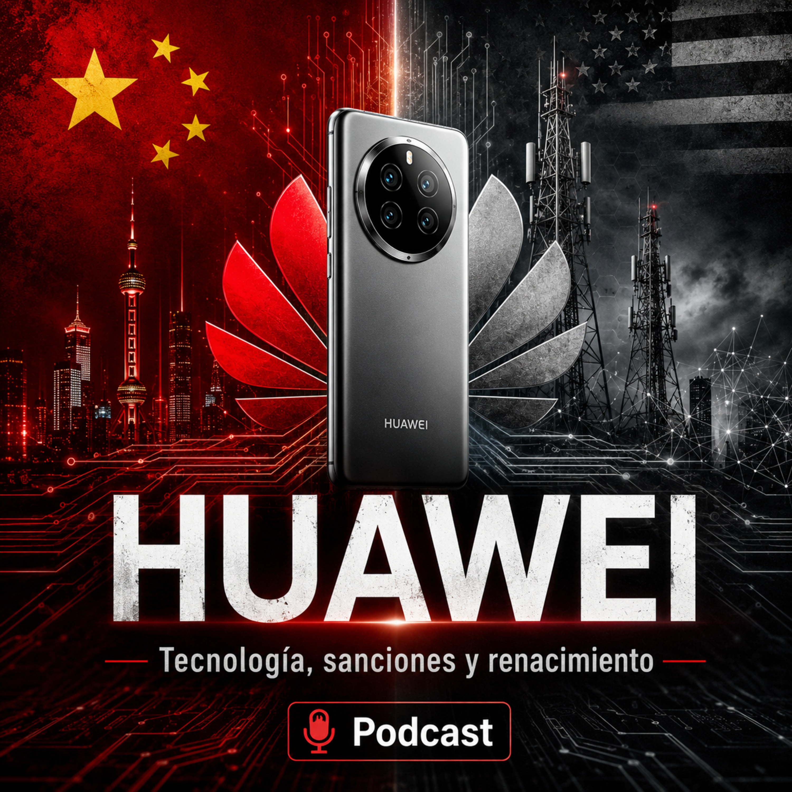Huawei: sanciones, poder y renacimiento tecnológico episode artwork
