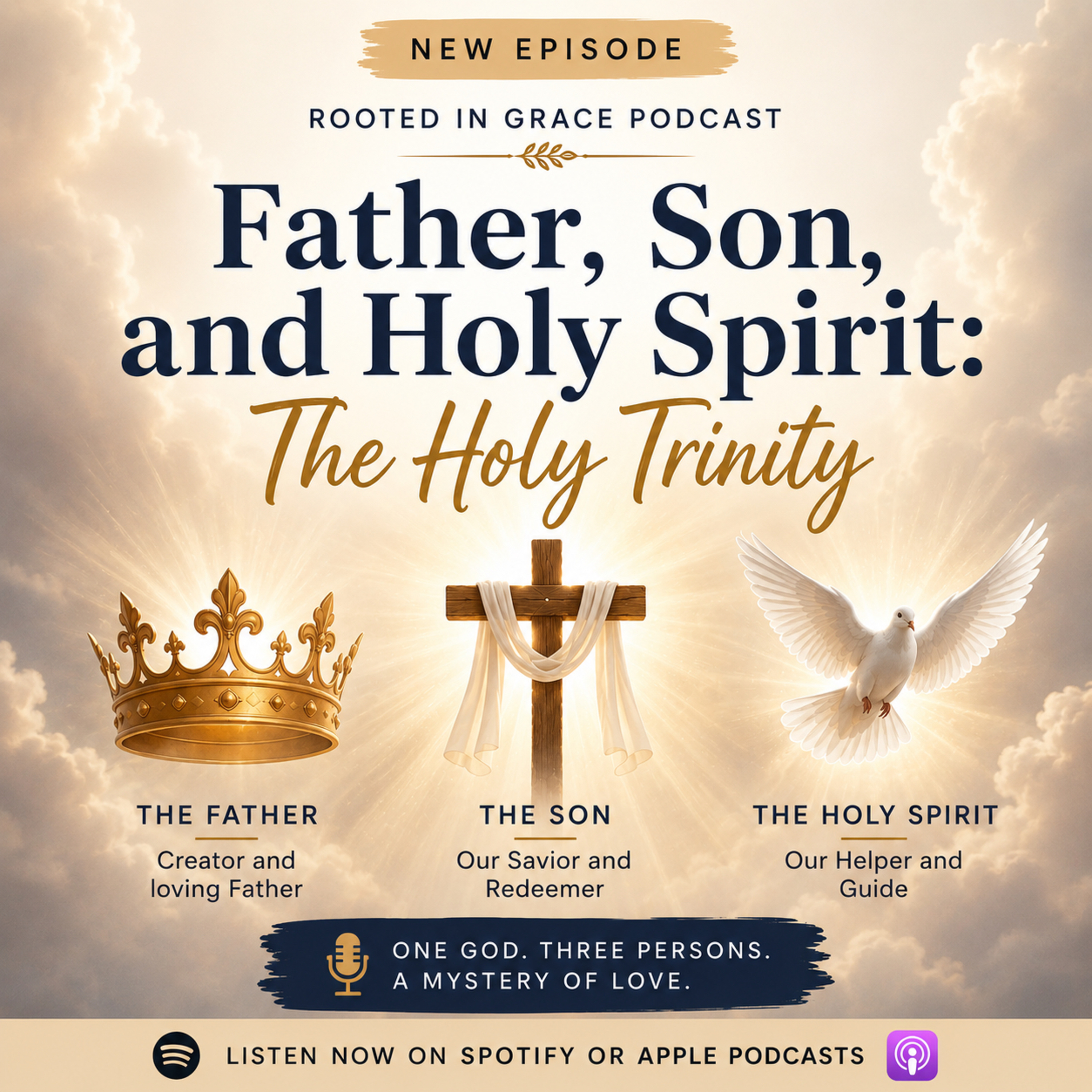Father, Son, and Holy Spirit: The Holy Trinity episode artwork