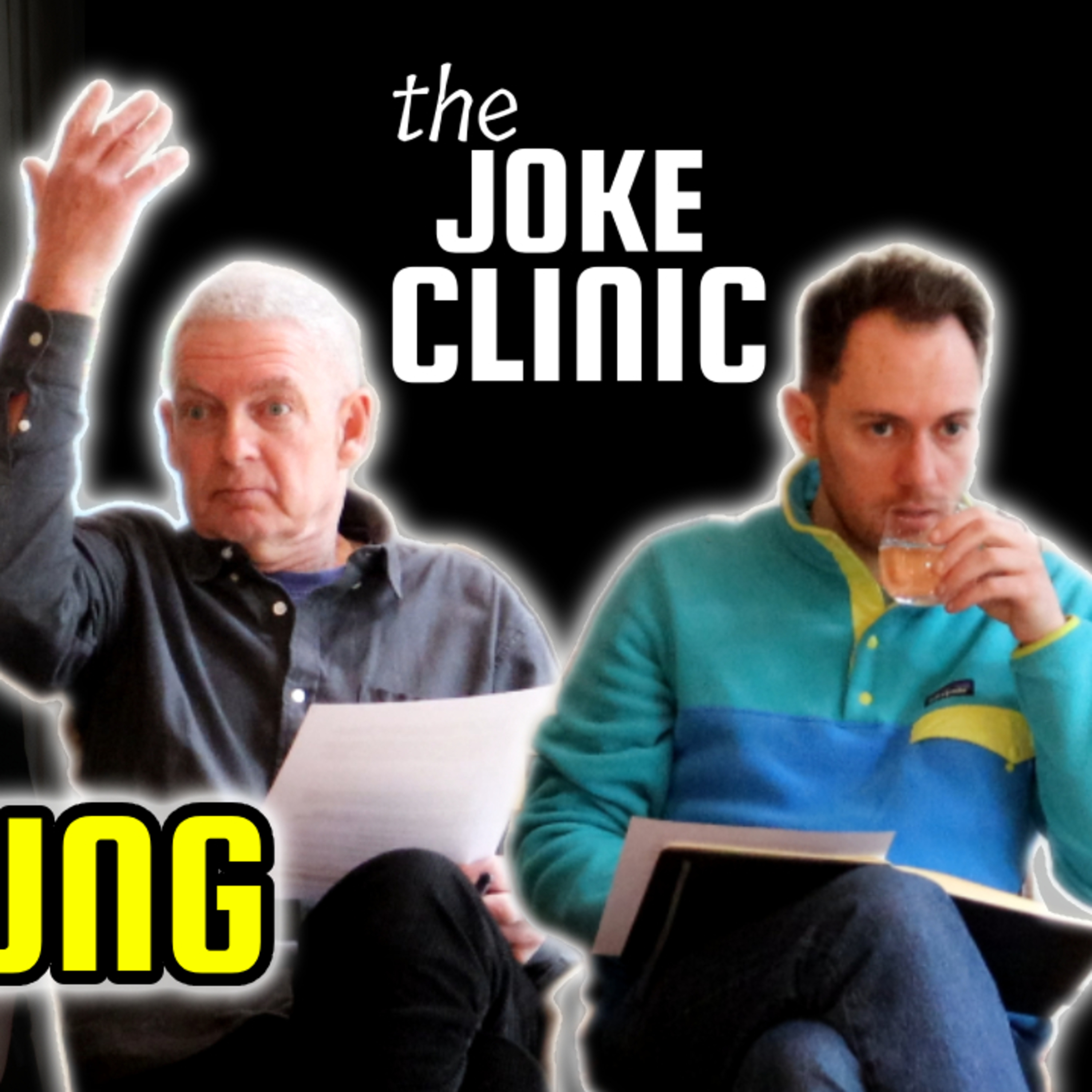 The Joke Clinic #44 OLLIE YOUNG episode artwork