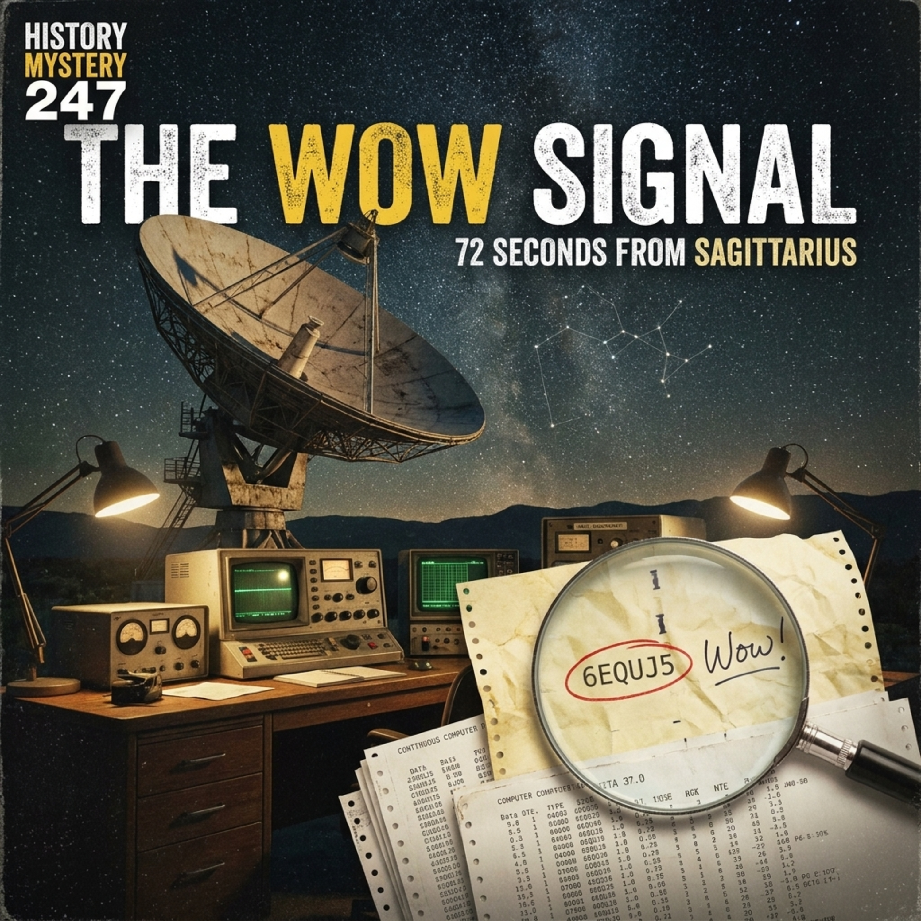 THE WOW SIGNAL: 72 SECONDS FROM SAGITTARIUS episode artwork