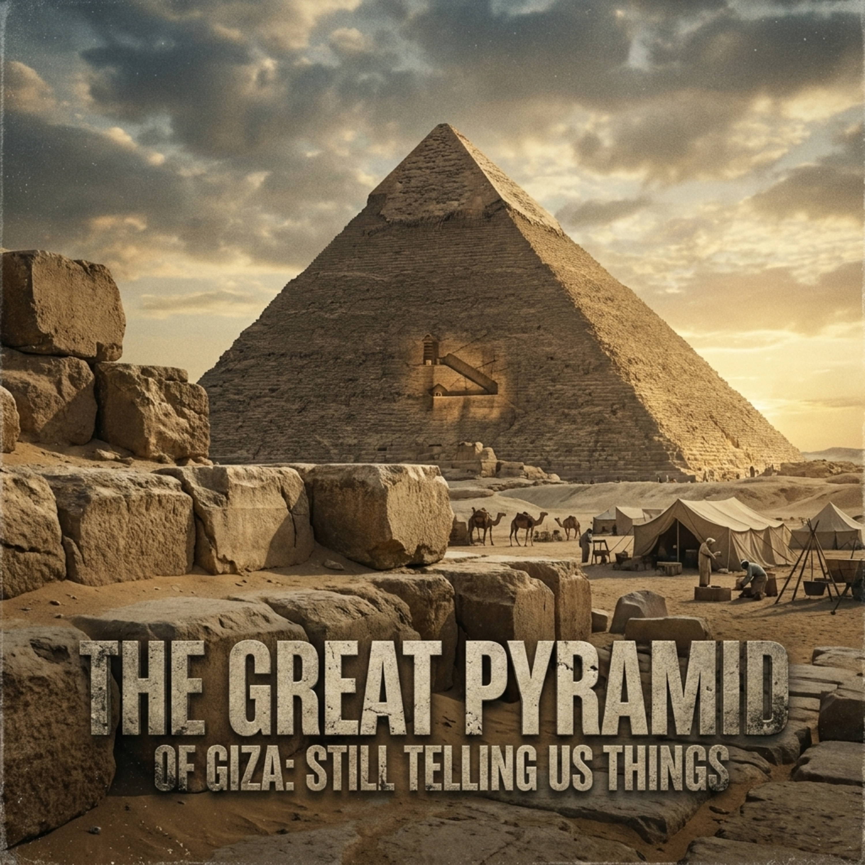 THE GREAT PYRAMID OF GIZA: STILL TELLING US THINGS episode artwork