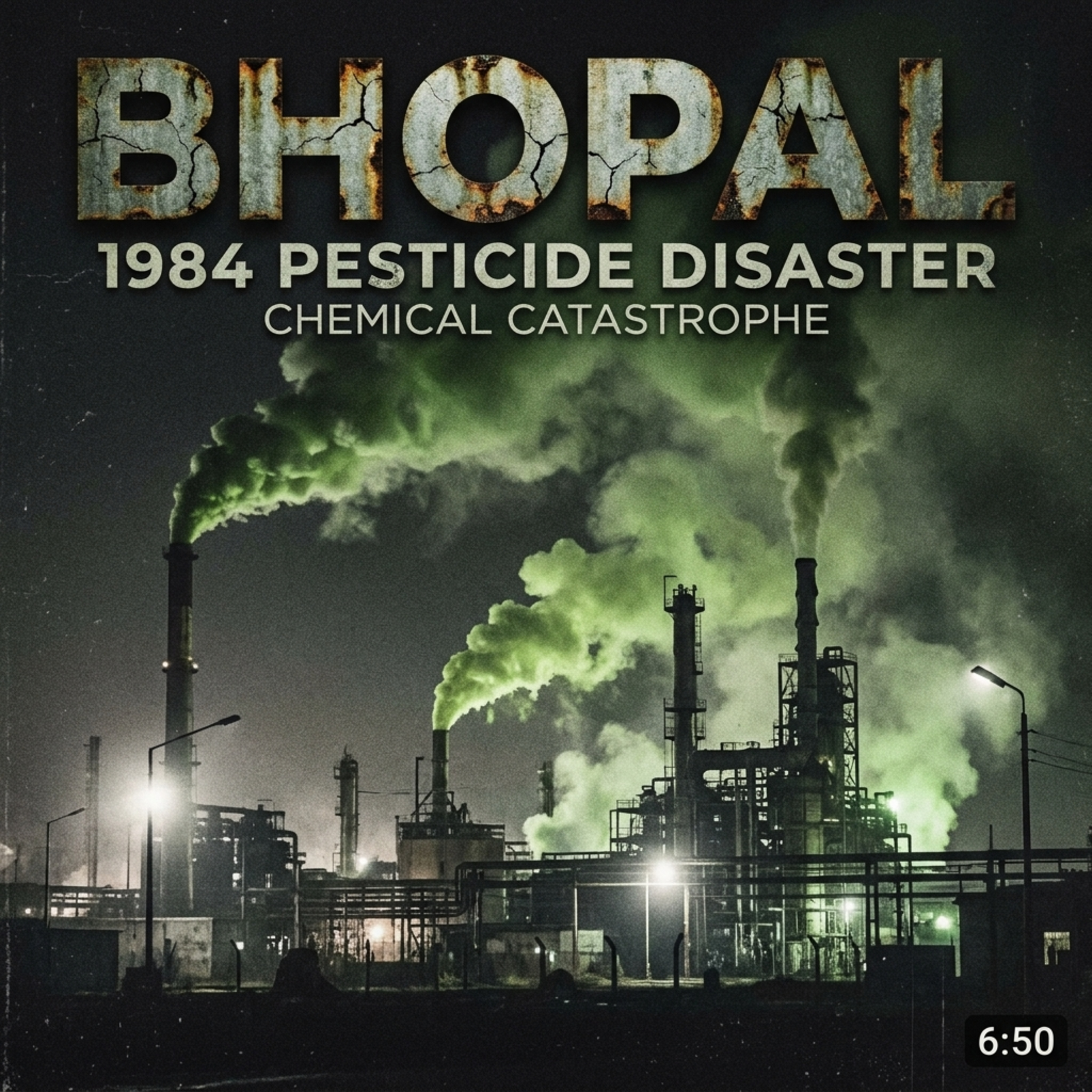BHOPAL: THE WORST INDUSTRIAL DISASTER IN HISTORY episode artwork