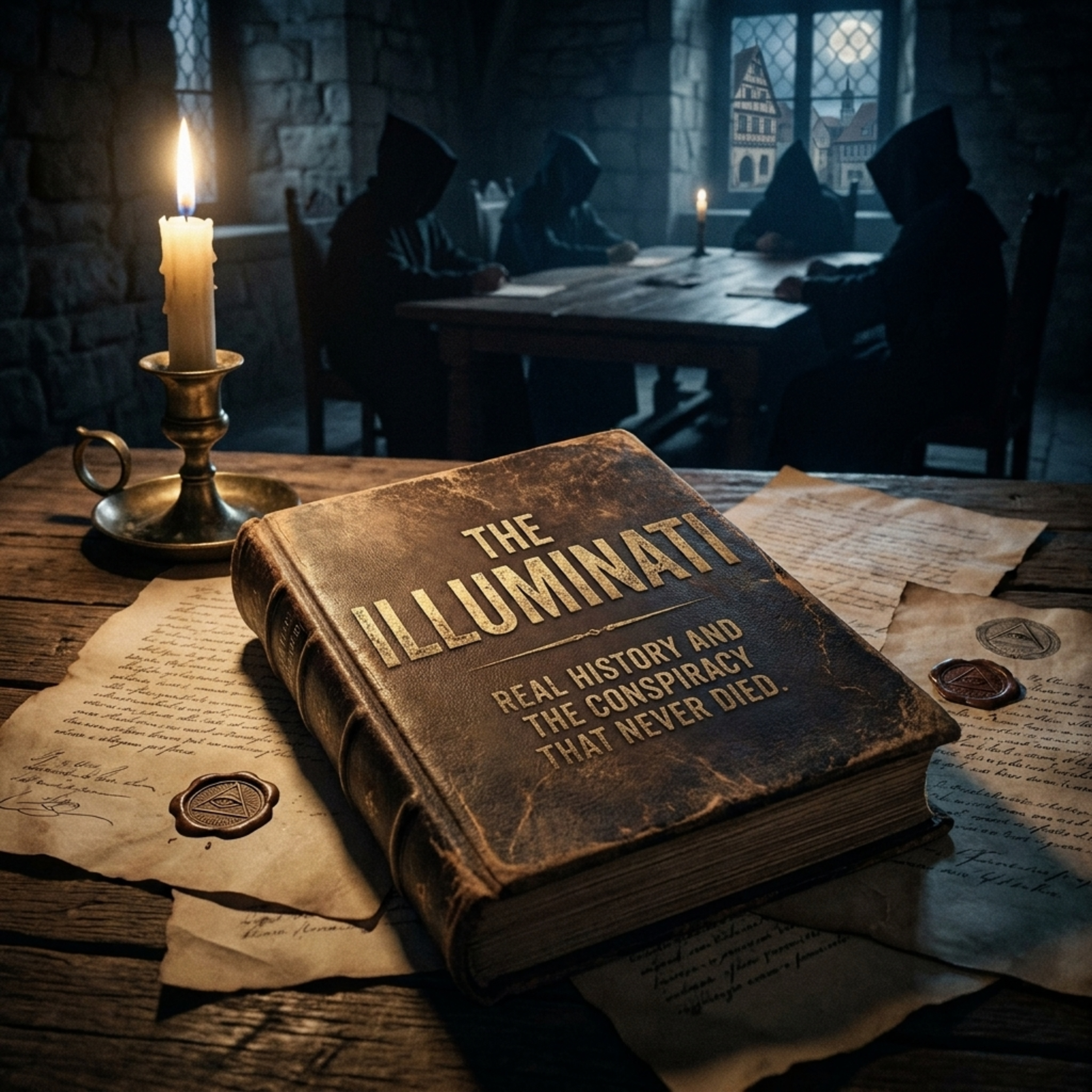 THE ILLUMINATI: REAL HISTORY AND THE CONSPIRACY THAT NEVER DIED episode artwork