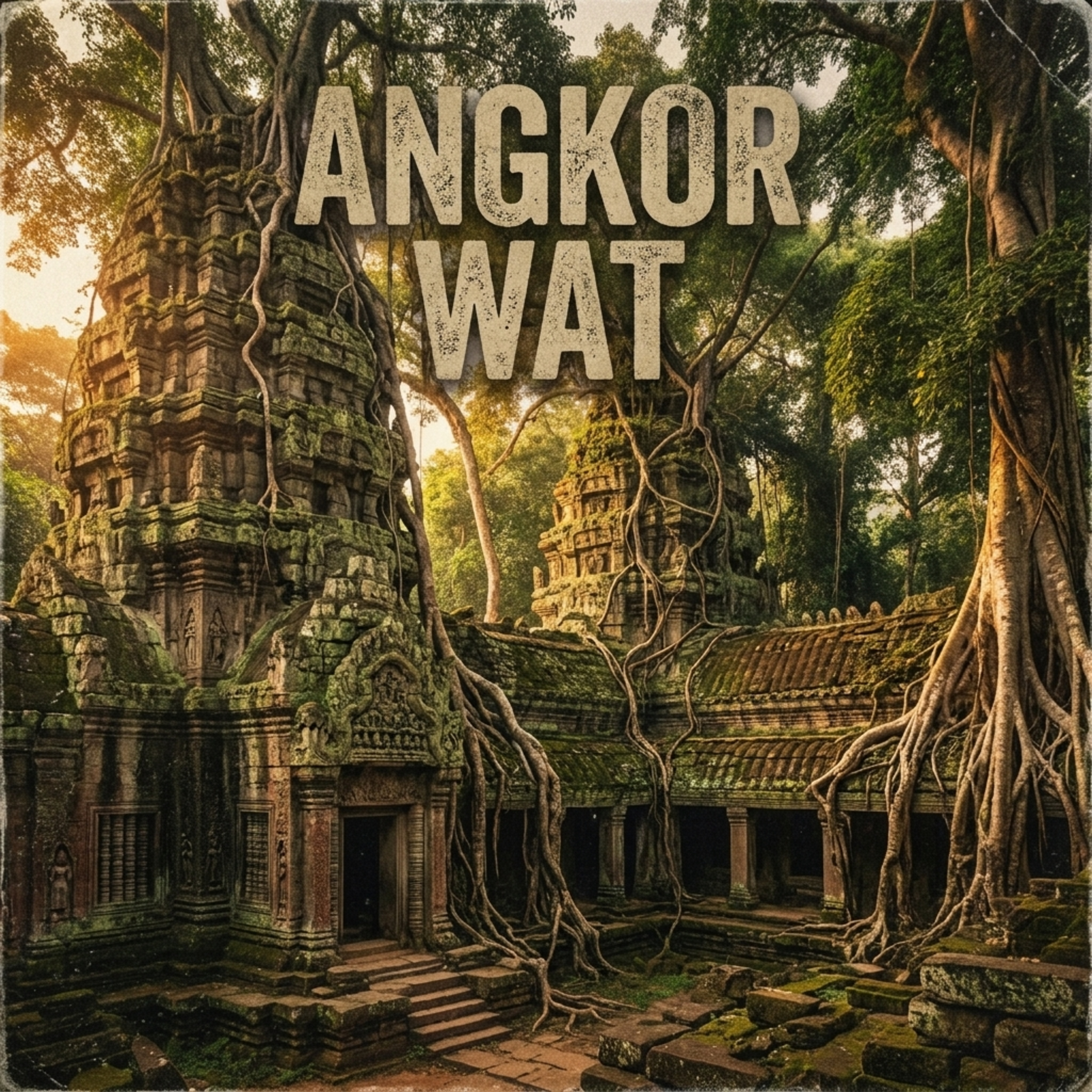 ANGKOR WAT: THE LARGEST TEMPLE ON EARTH WAS SWALLOWED BY JUNGLE episode artwork