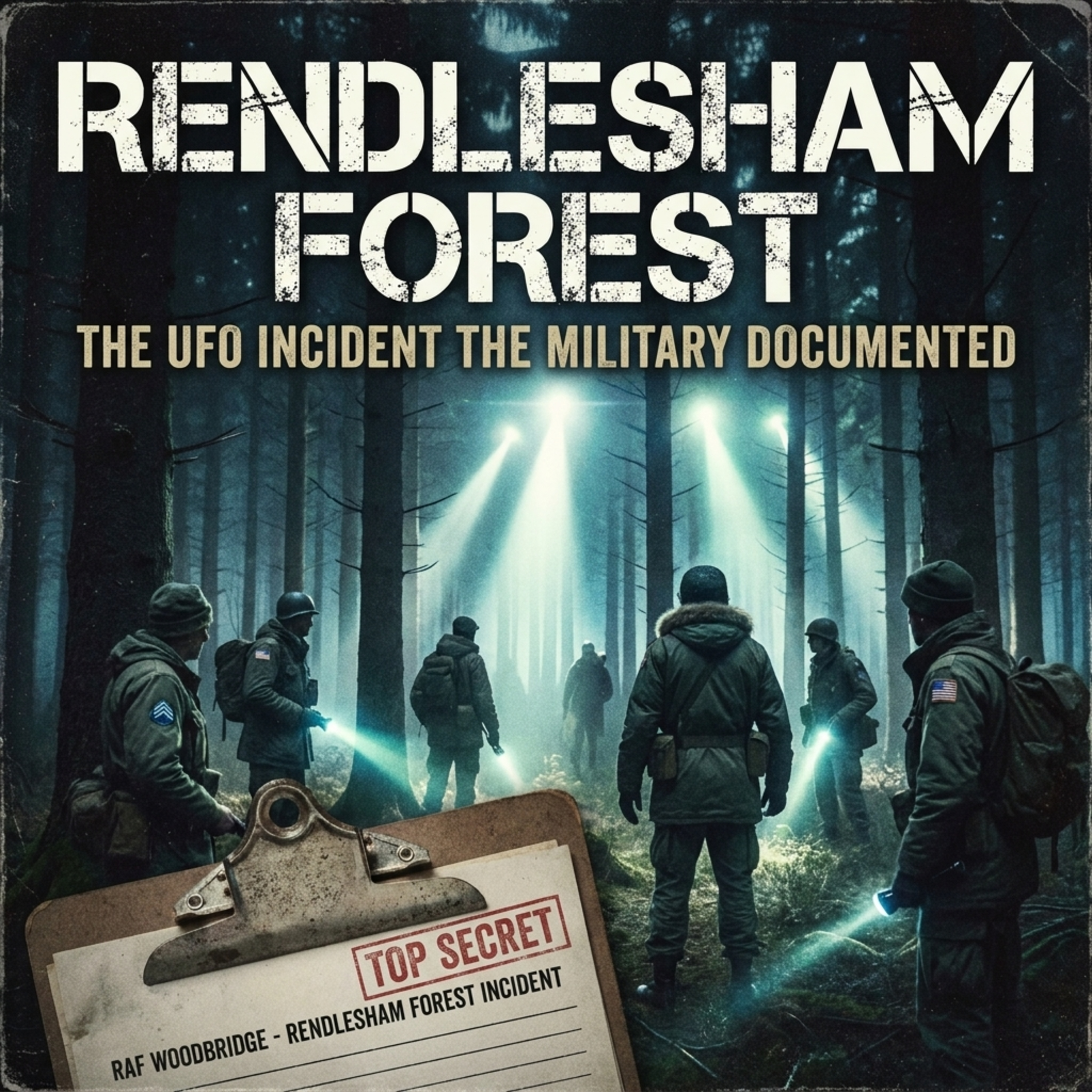 RENDLESHAM FOREST: THE UFO INCIDENT THE MILITARY DOCUMENTED episode artwork