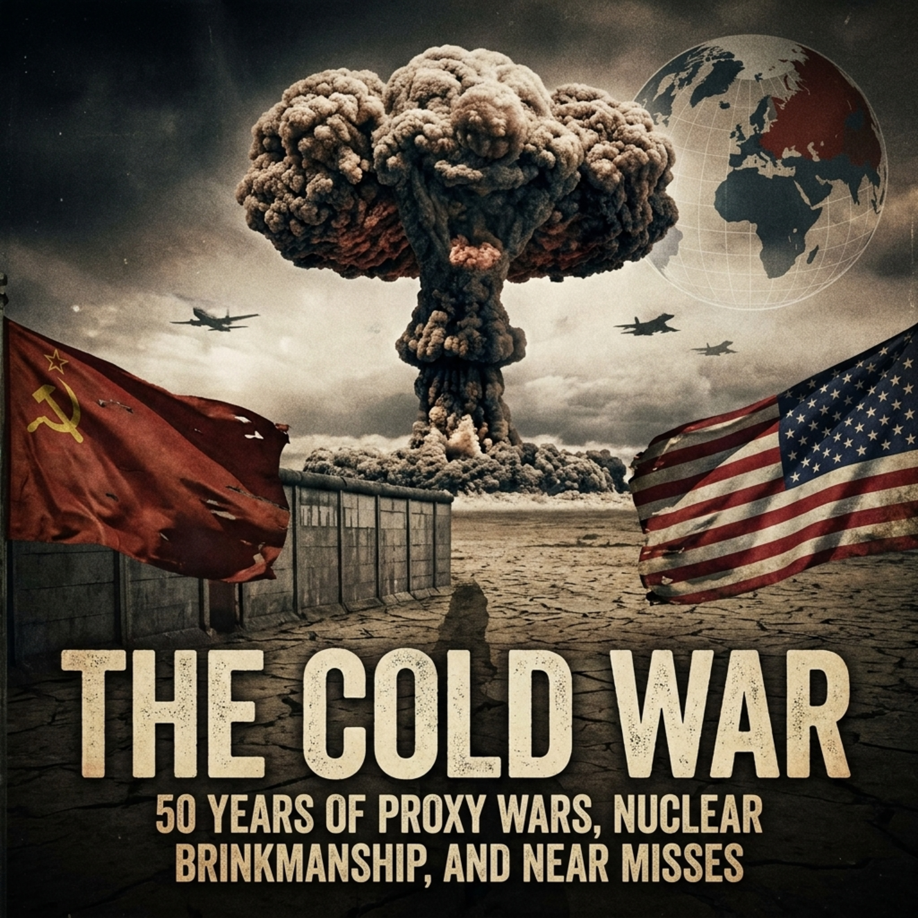 THE COLD WAR: 50 YEARS OF PROXY WARS, NUCLEAR BRINKMANSHIP, AND NEAR MISSES episode artwork