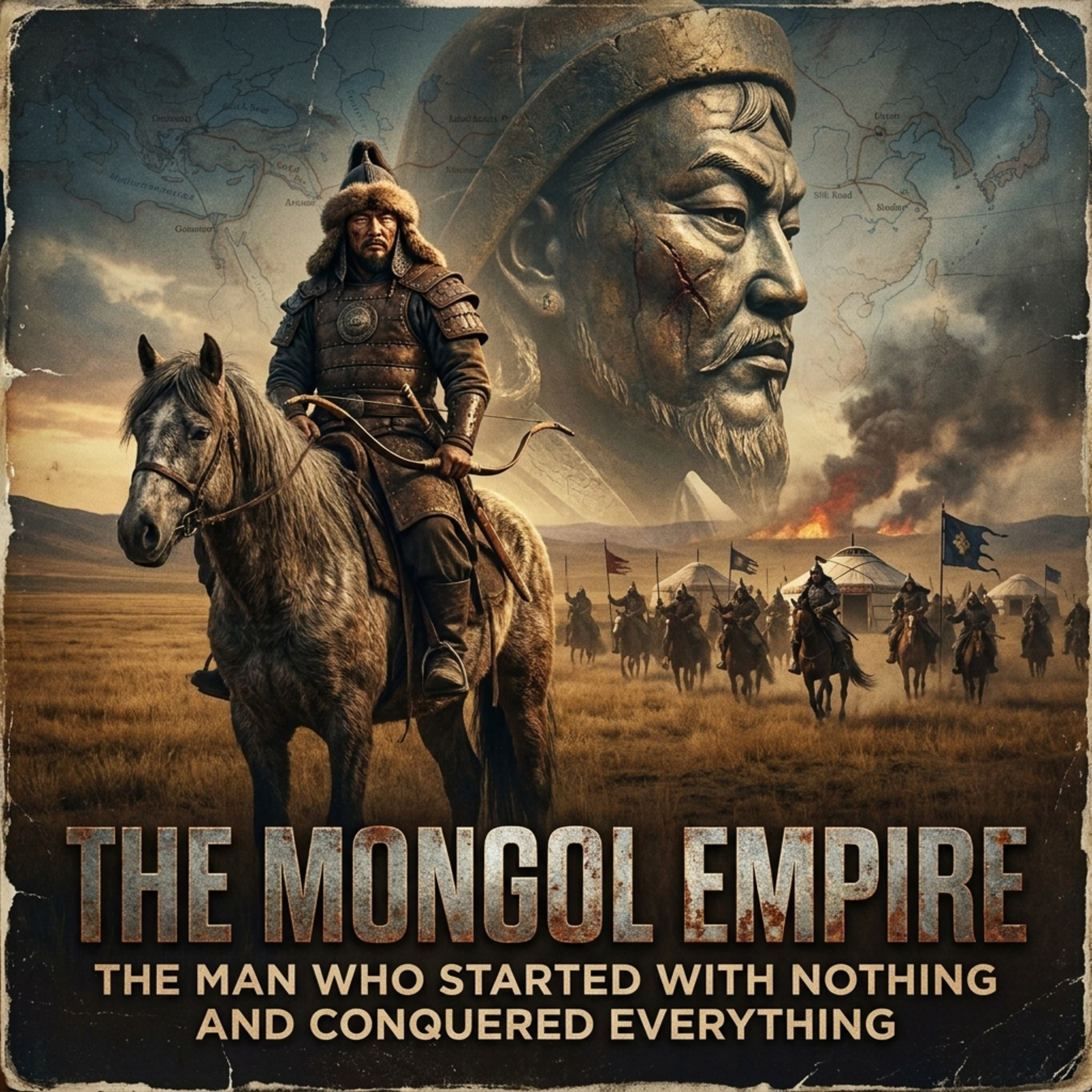 THE MONGOL EMPIRE: THE MAN WHO STARTED WITH NOTHING AND CONQUERED EVERYTHING episode artwork
