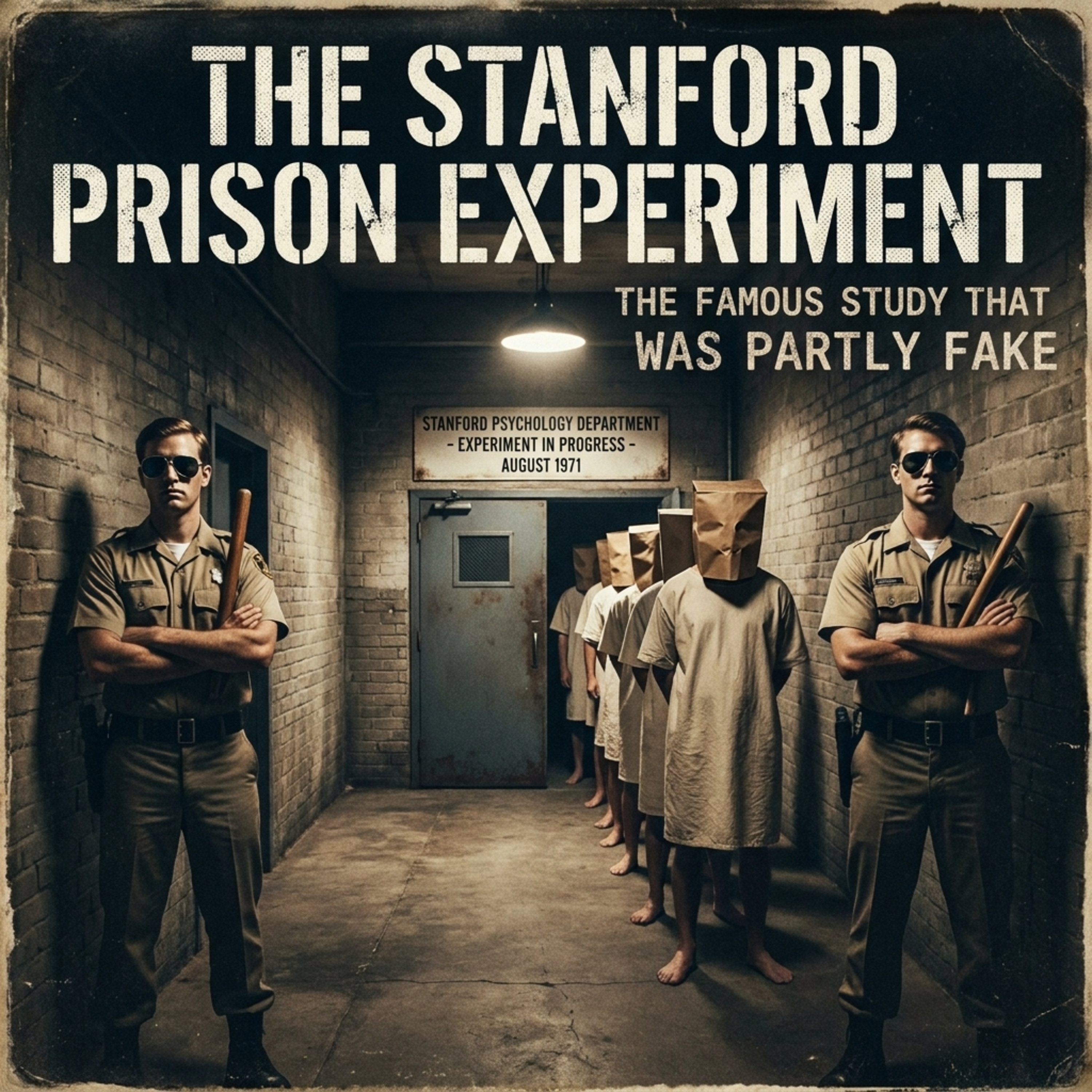 THE STANFORD PRISON EXPERIMENT: THE FAMOUS STUDY THAT WAS PARTLY FAKE episode artwork