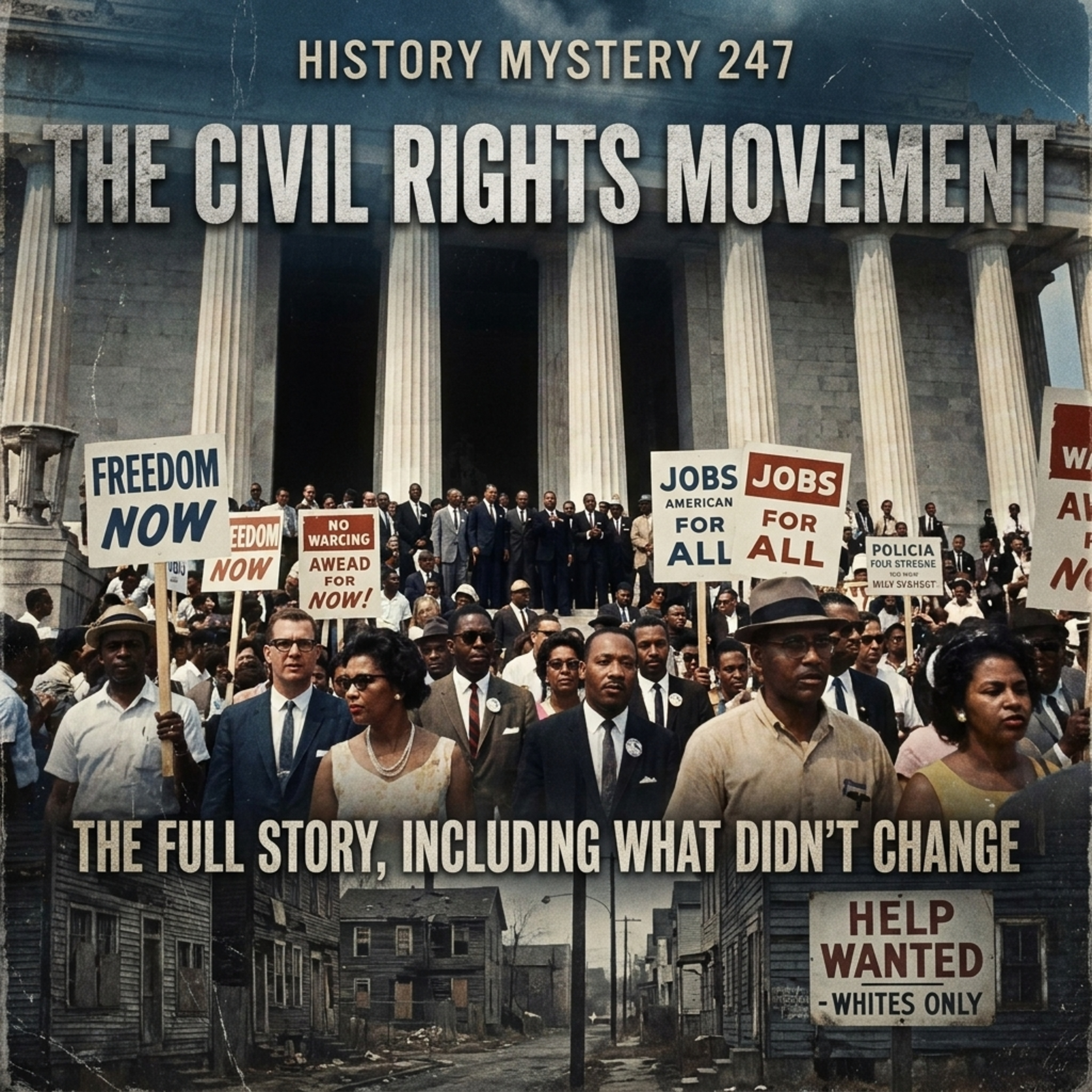 THE CIVIL RIGHTS MOVEMENT: THE FULL STORY, INCLUDING WHAT DIDN'T CHANGE episode artwork