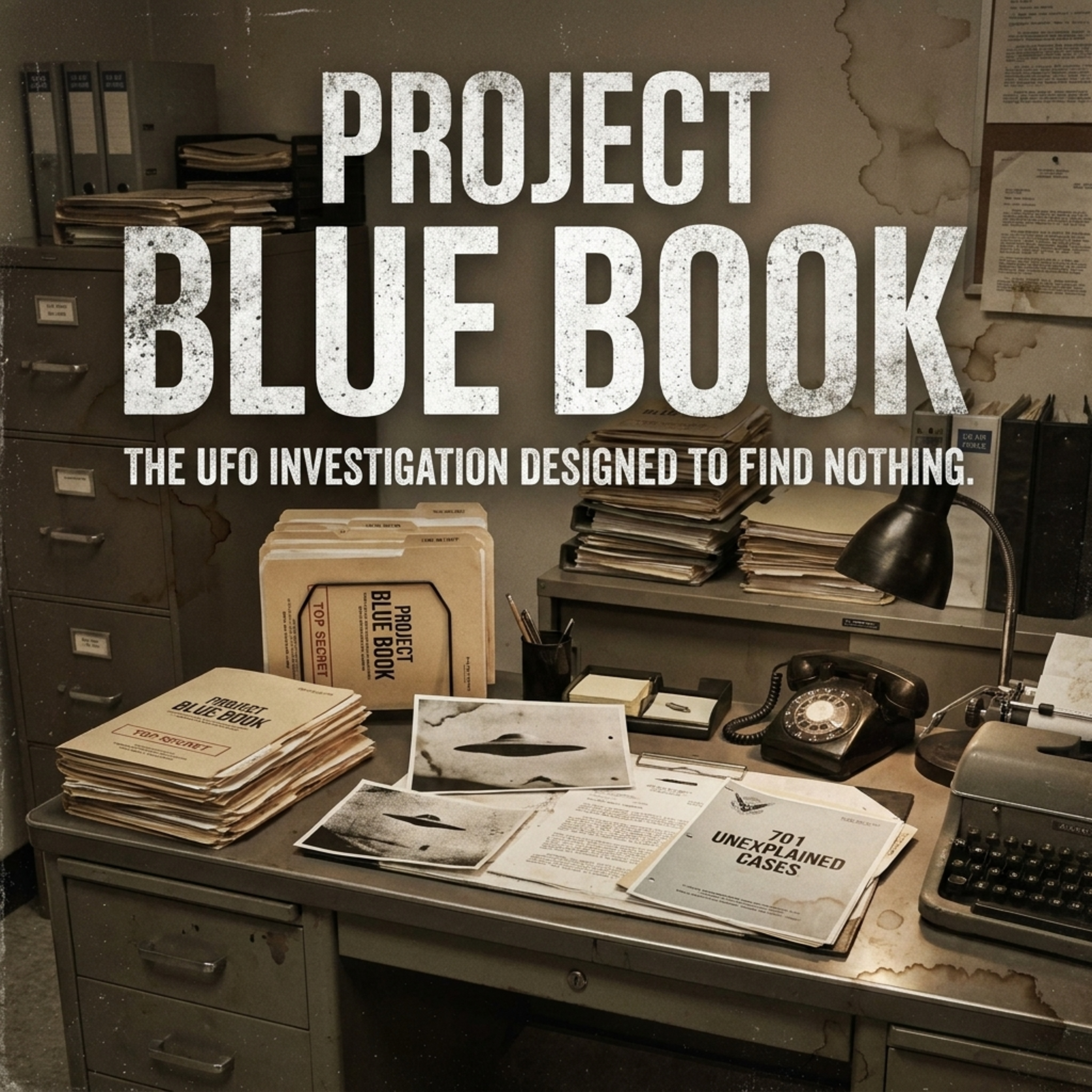 PROJECT BLUE BOOK: THE UFO INVESTIGATION DESIGNED TO FIND NOTHING episode artwork