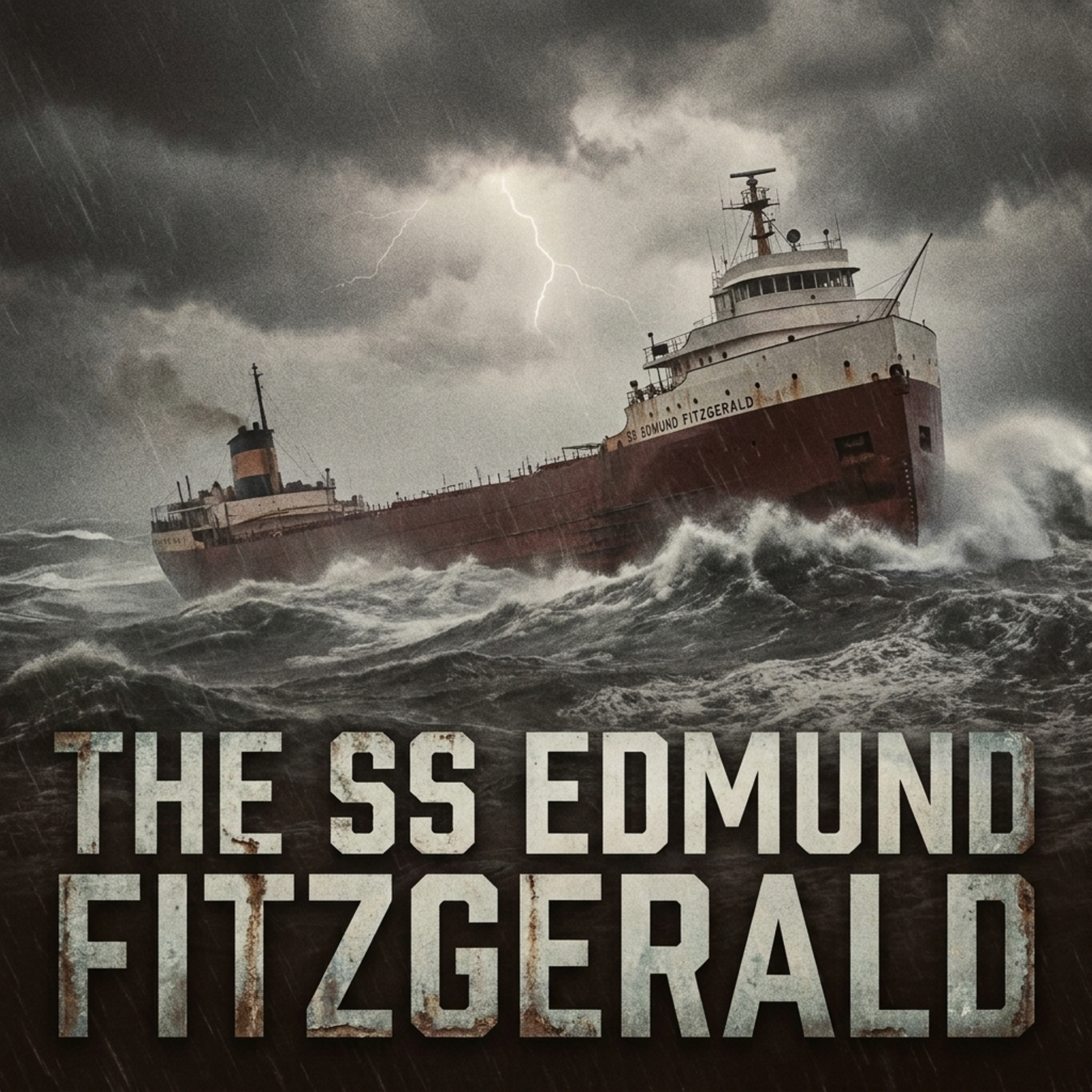 THE SS EDMUND FITZGERALD: THE LAKE NEVER GIVES UP HER DEAD episode artwork