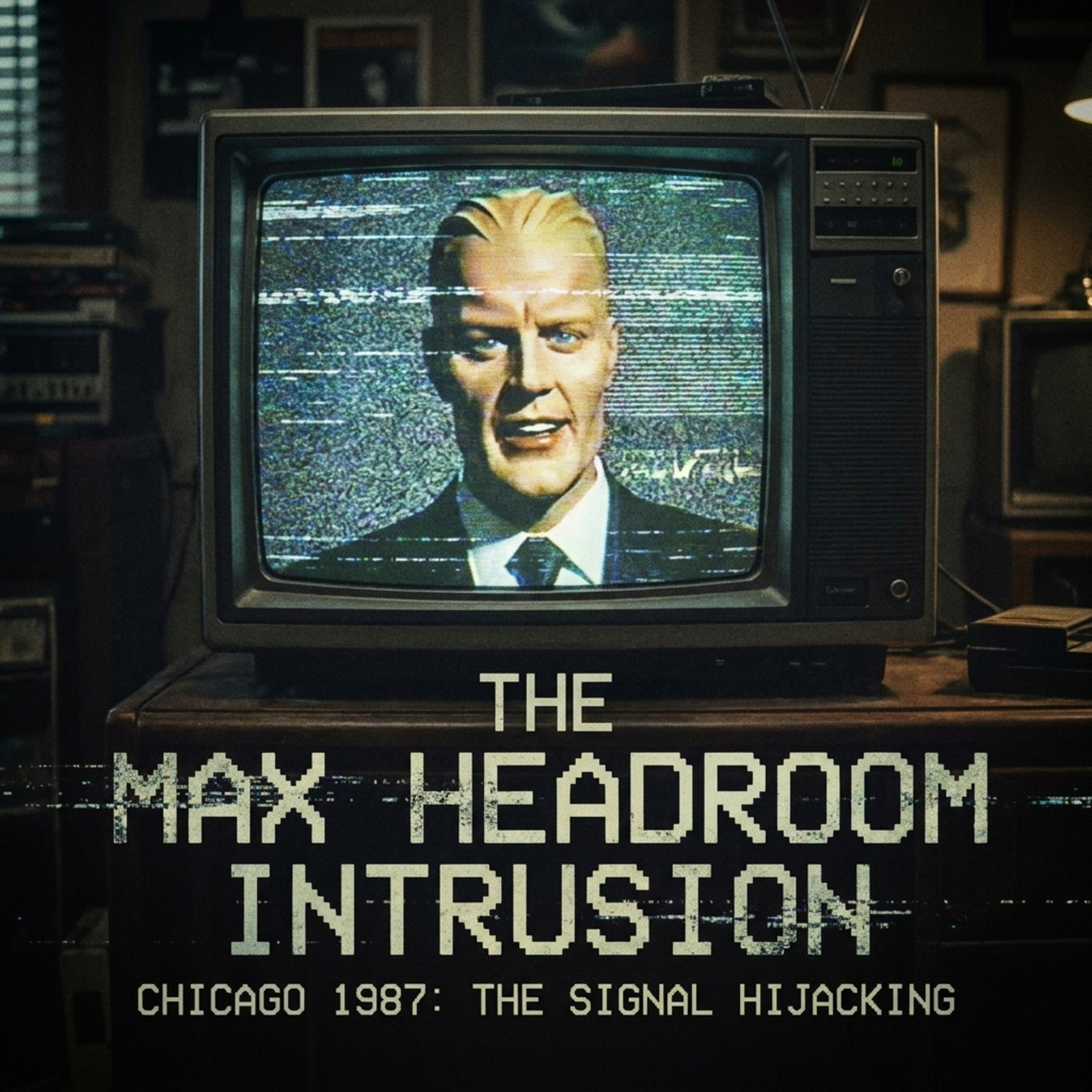 THE MAX HEADROOM INTRUSION: SOMEONE HIJACKED LIVE TELEVISION AND WAS NEVER CAUGHT episode artwork