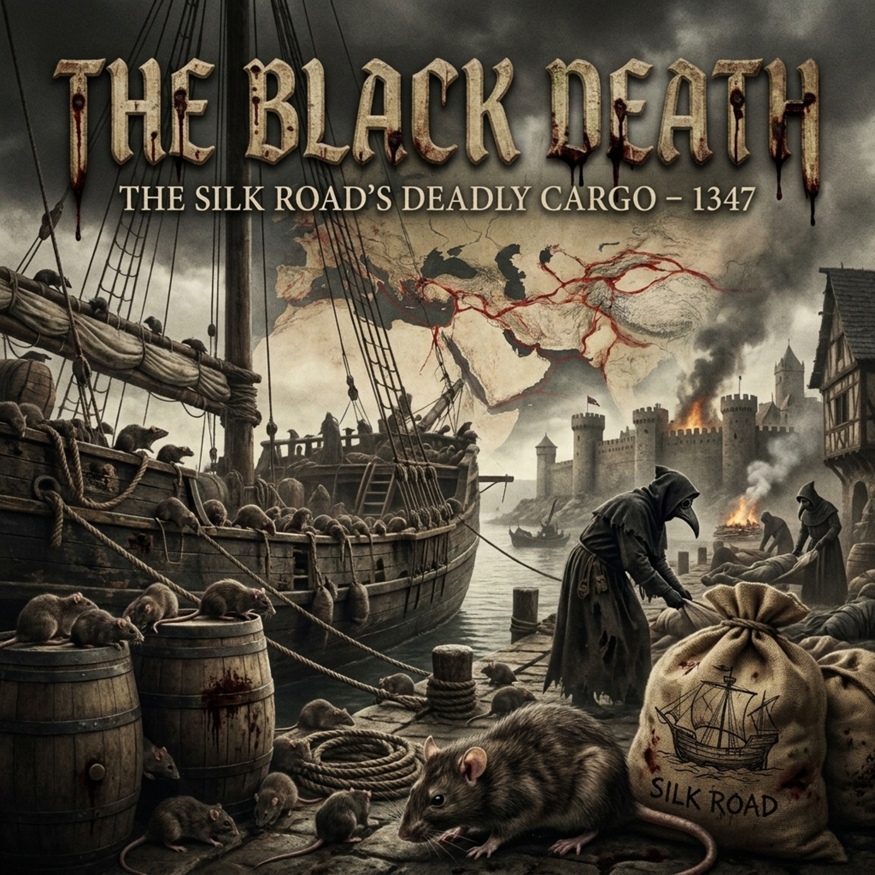 THE BLACK DEATH: PATIENT ZERO AND THE CATAPULTED CORPSES episode artwork