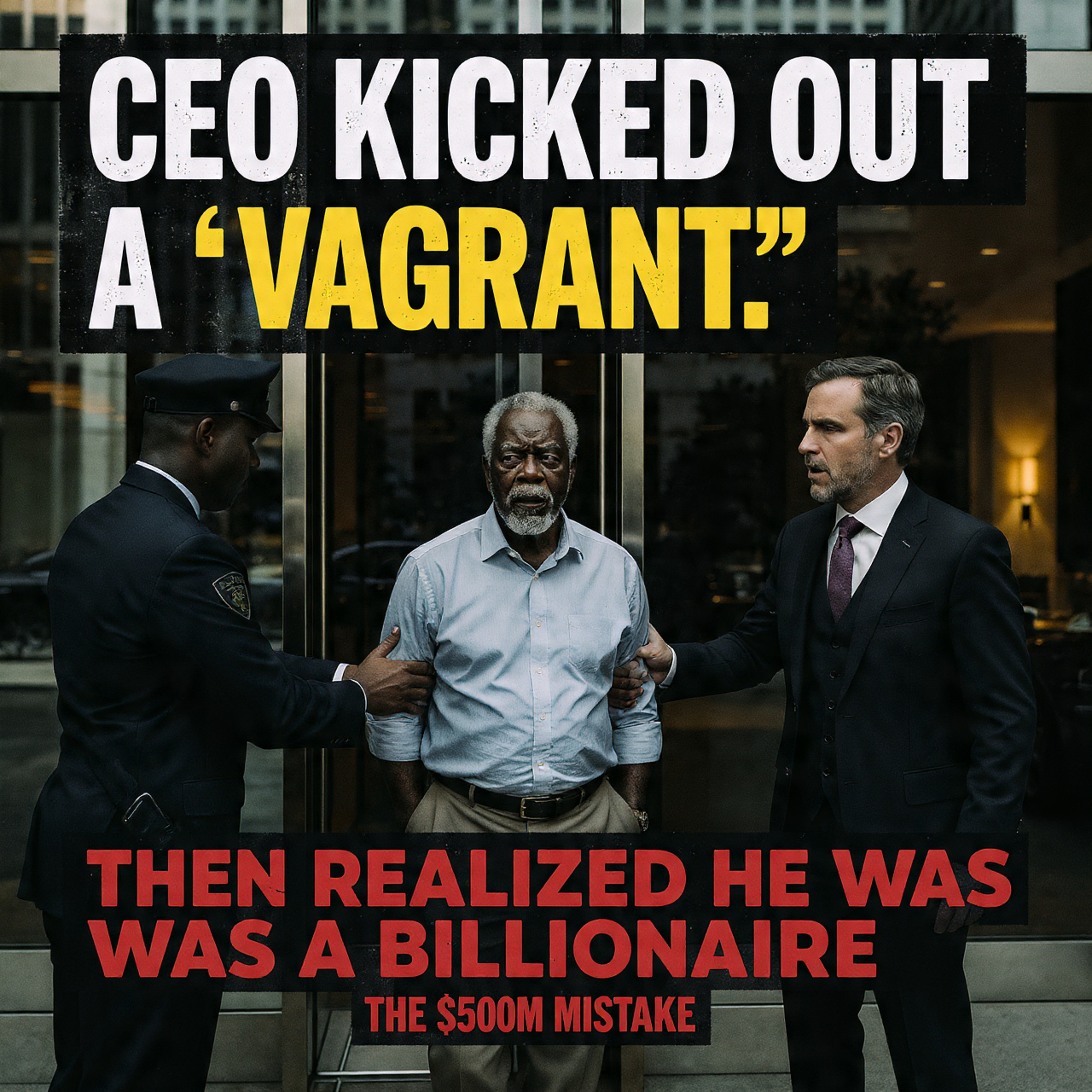 CEO Kicked Out a "Vagrant" - Then Realized He Was a Billionaire: The $500M Mistake. episode artwork