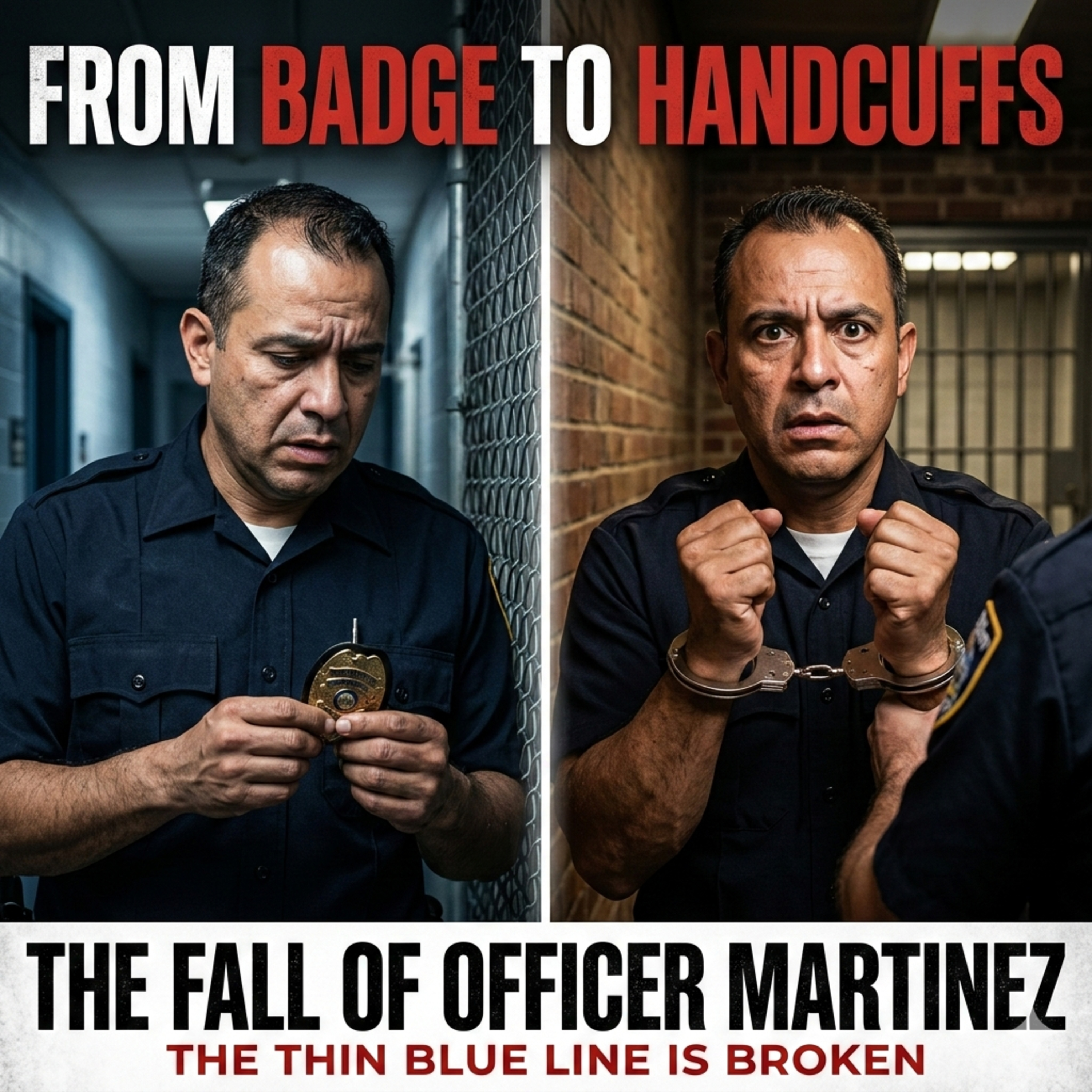From Badge to Handcuffs - The Fall of Officer Martinez episode artwork