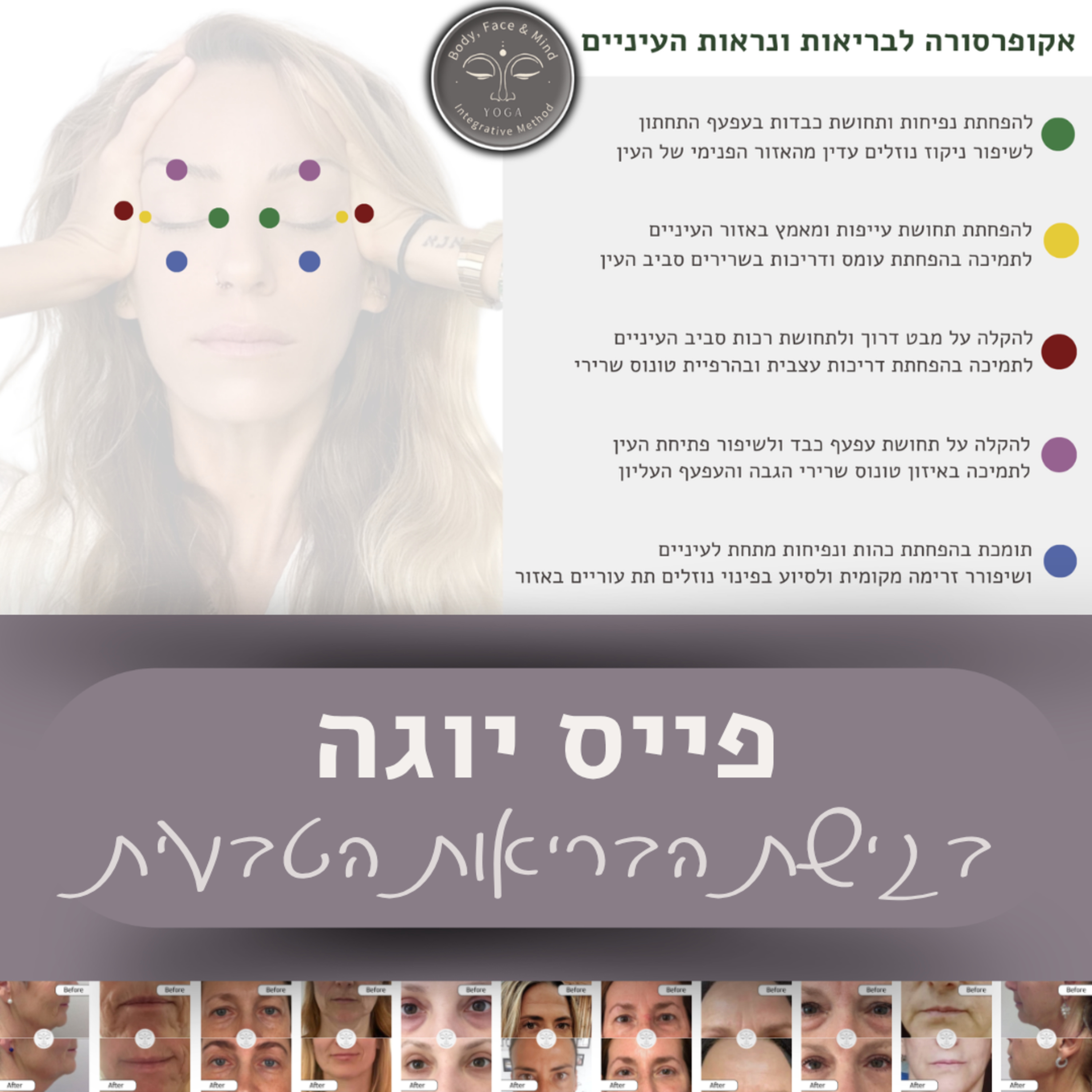 שיפור הראייה בשיטת הפייס יוגה בגישת הבריאות הטבעית episode artwork