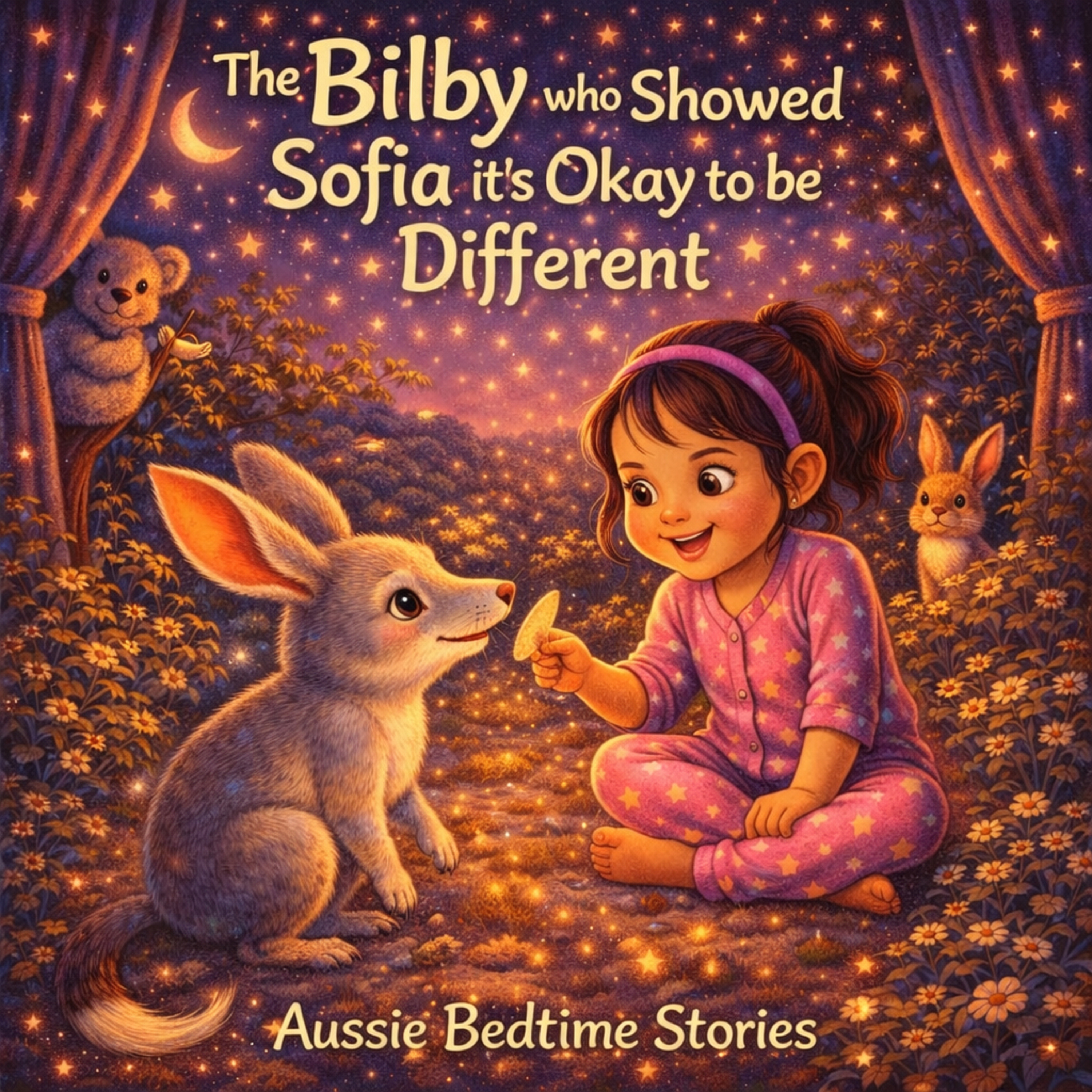 Sofia and the Bilby Who Felt Different 🐾 (Gentle Bedtime Story About Belonging)