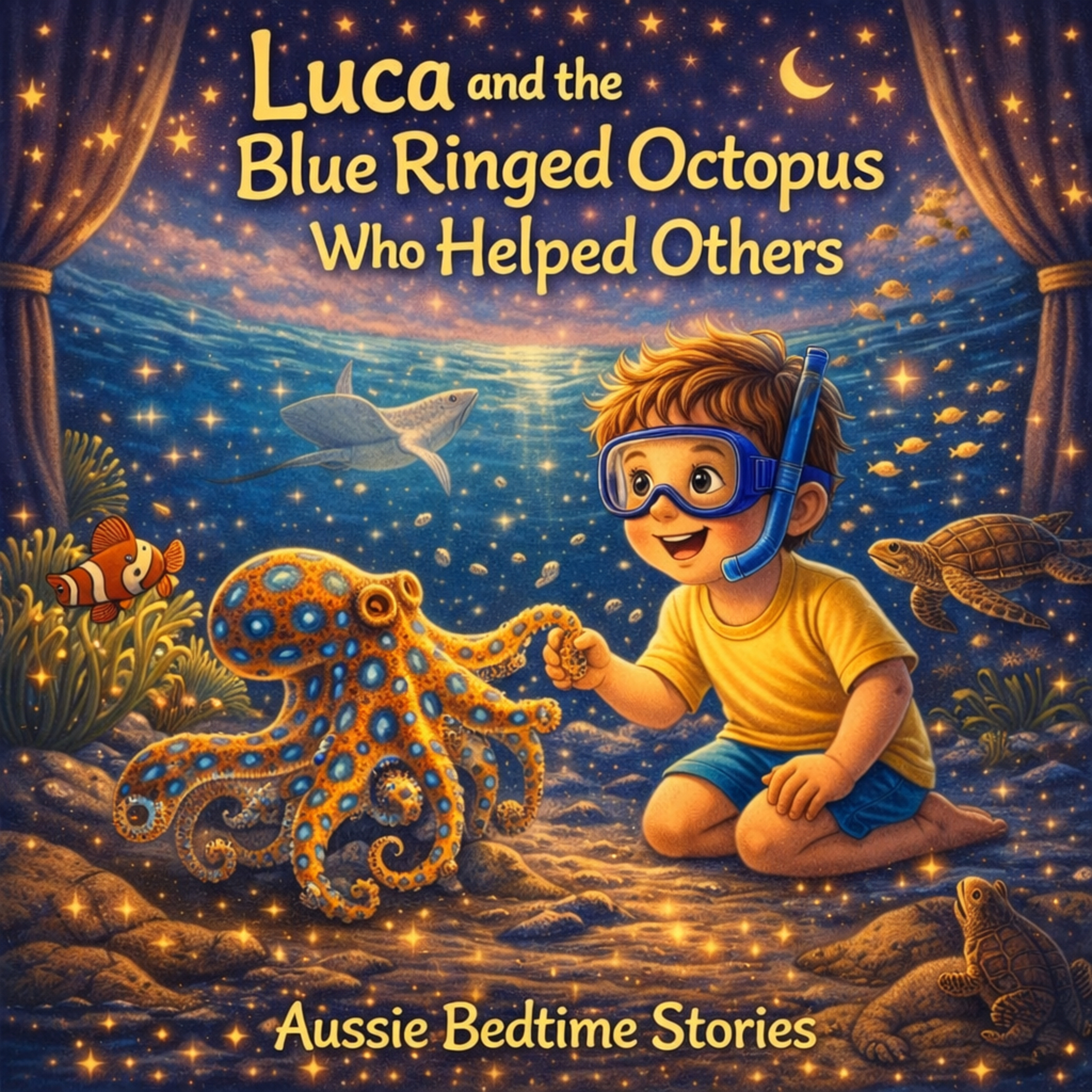 Luca and the Blue Ringed Octopus who Helped Others (Aussie Animal Story)