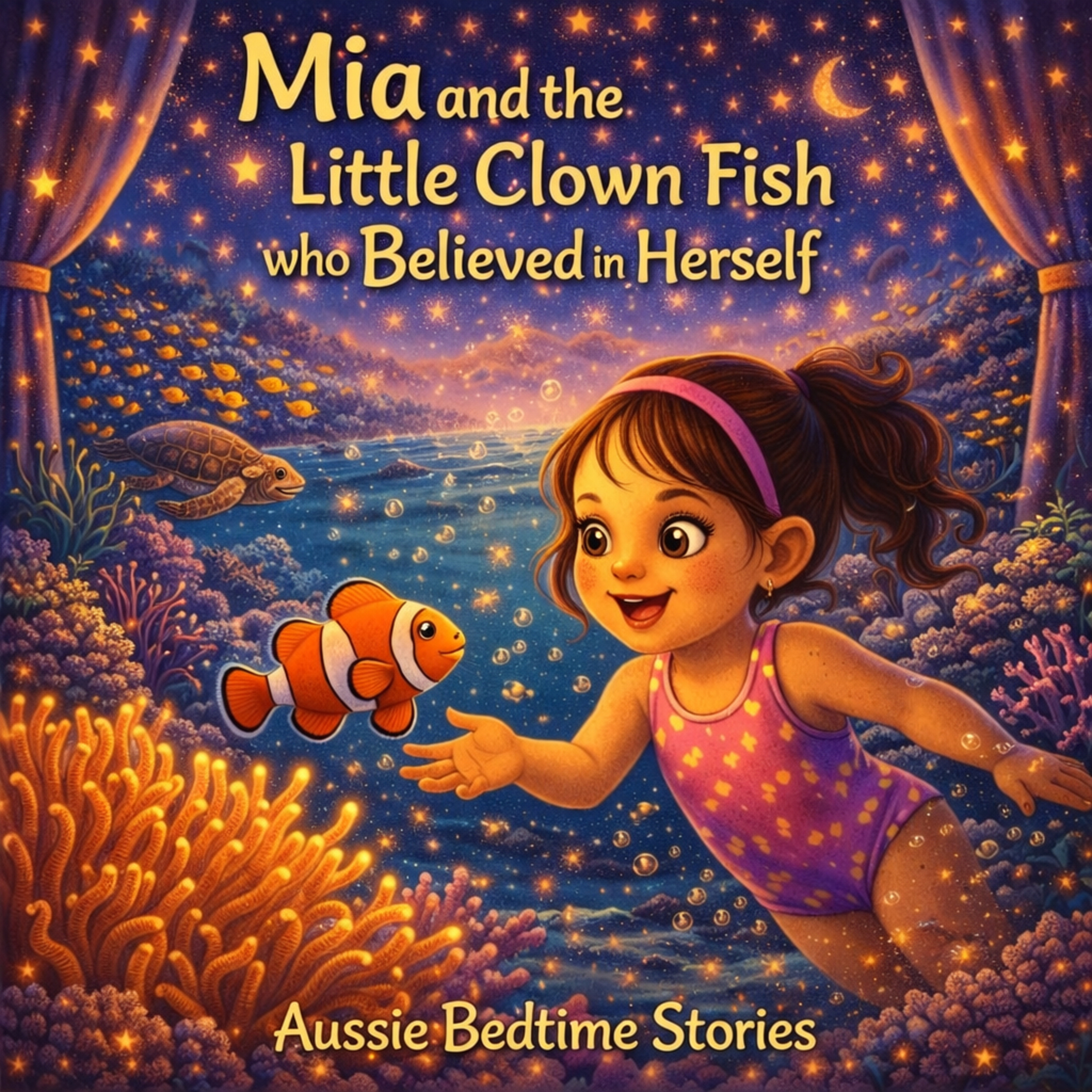 Mia and the Little Clownfish who Believed in Herself (Aussie Animal Story)
