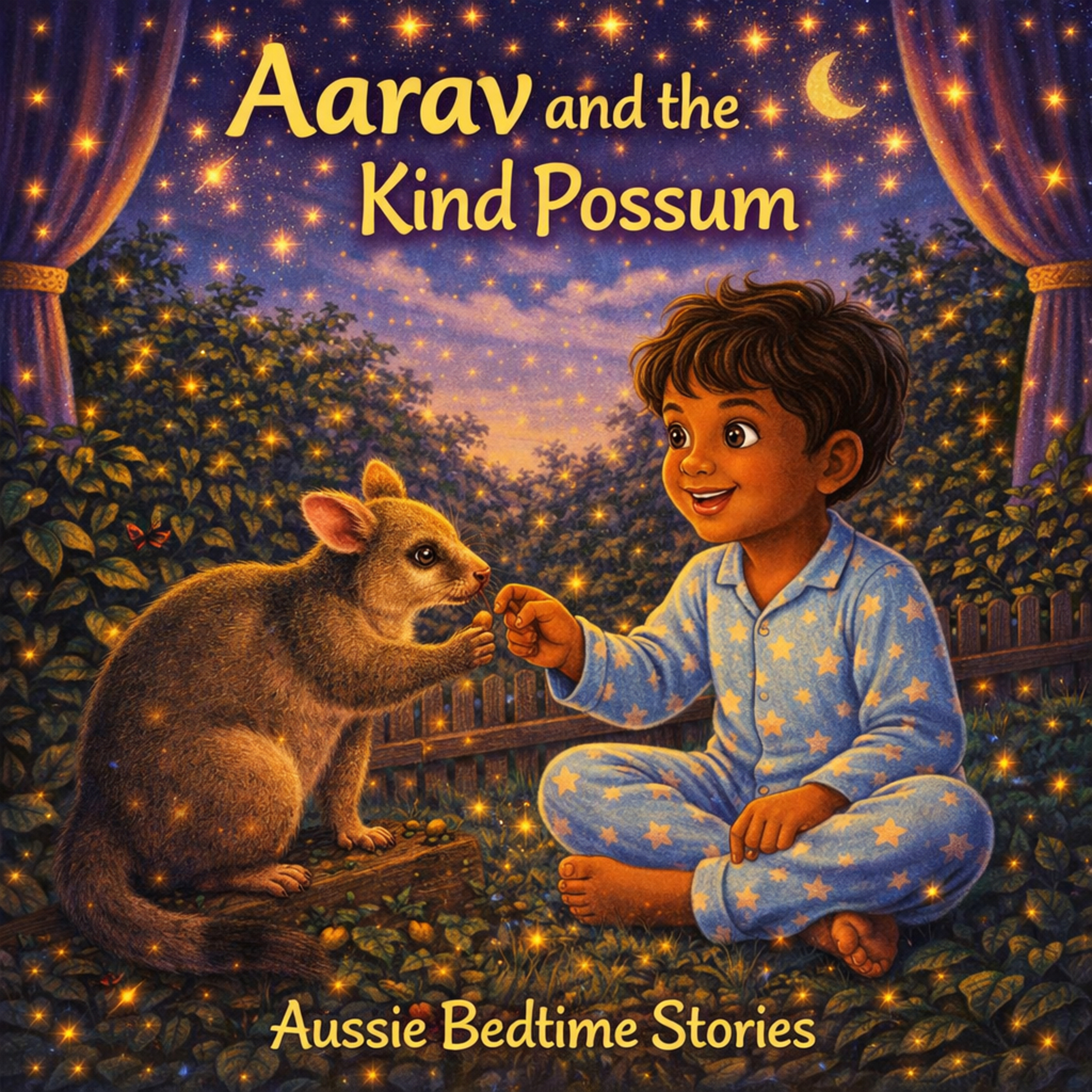 Aarav and the Possum Who Wanted to Help 🐾 (Kindness Bedtime Story for Kids)