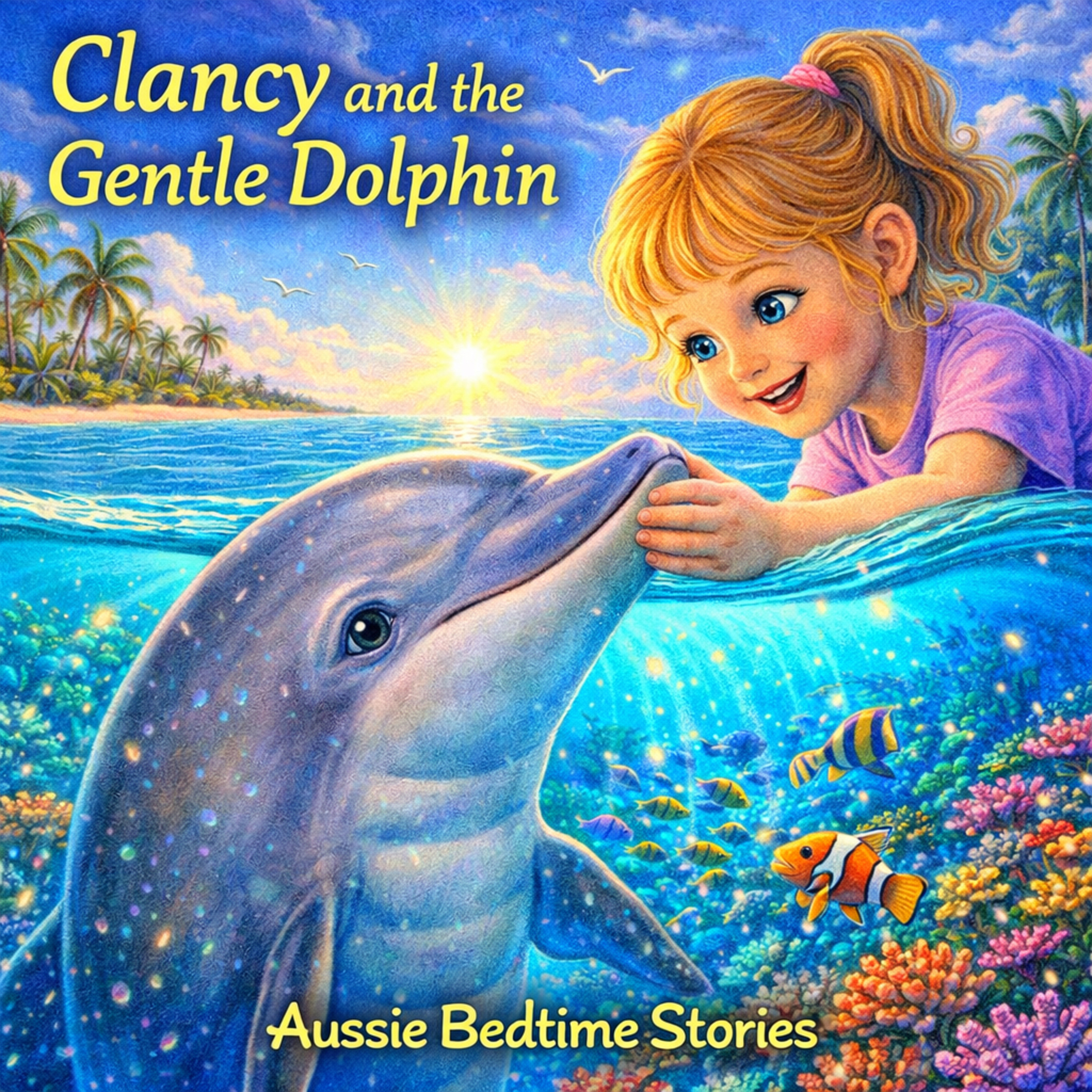 Clancy and the Gentle Dolphin Who Helped Her Relax ( Gentle Aussie Animal Story)