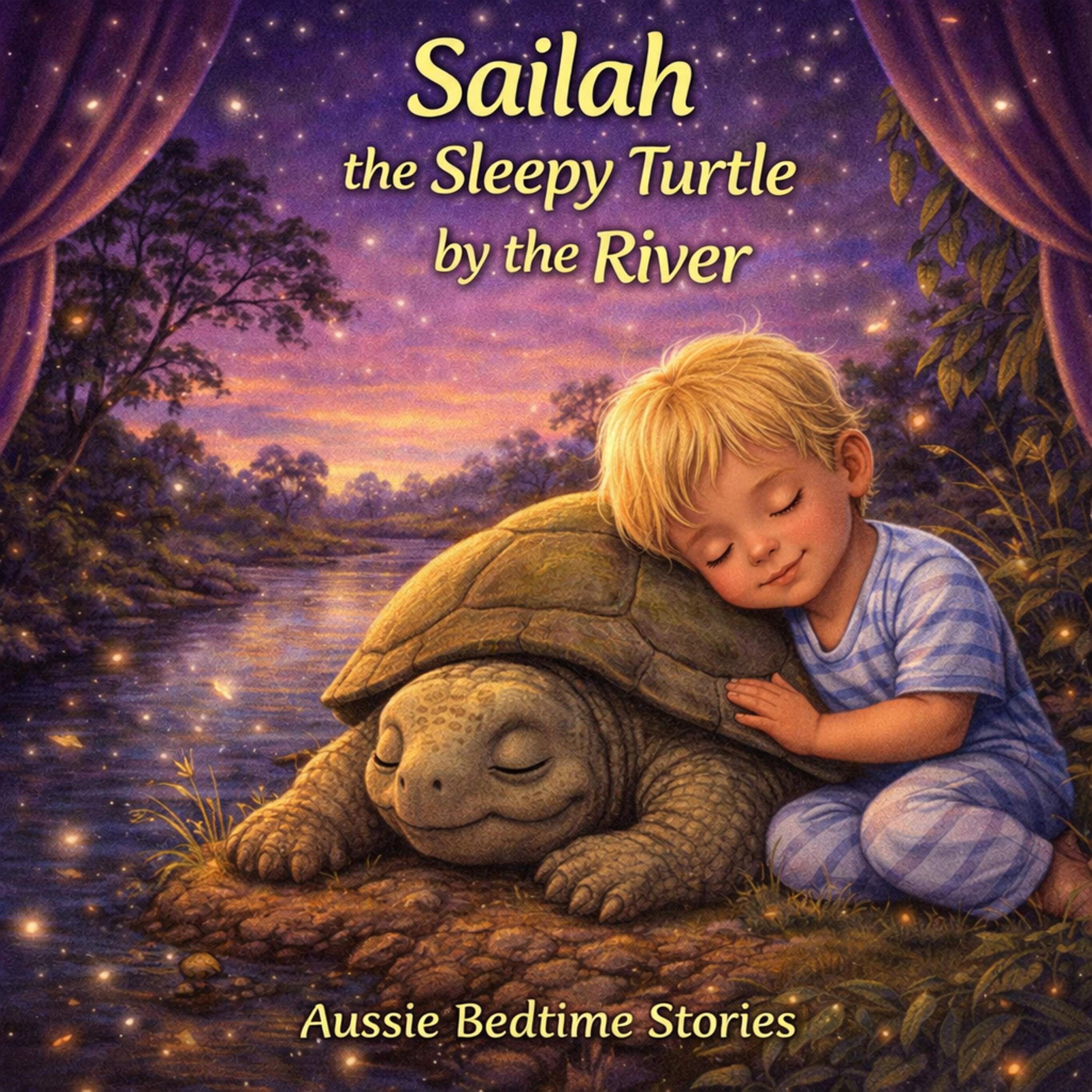 Sailah The Sleepy Turtle by the River (Aussie Animal Story)